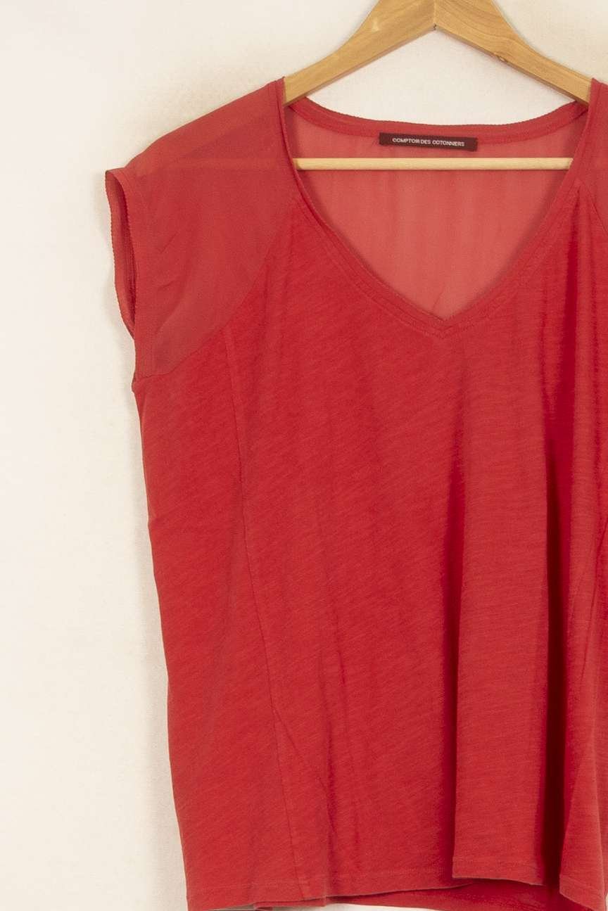 Tommy Badge T-shirt COMPTOIR DES COTONNIERS - Seconde main Red