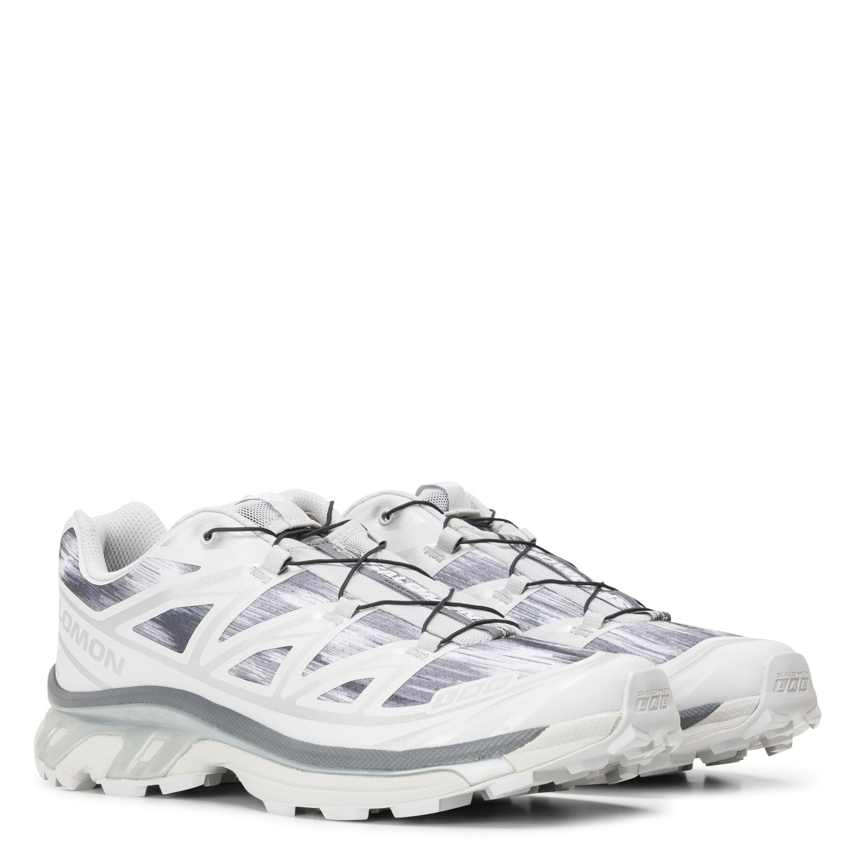 Low-top printed sneakers SALOMON Silver