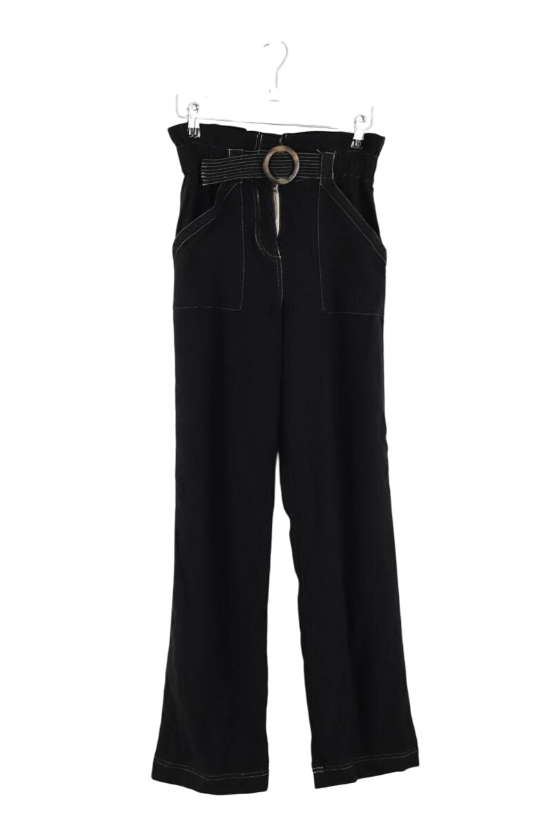 Wide trousers SEZANE - Seconde main Black