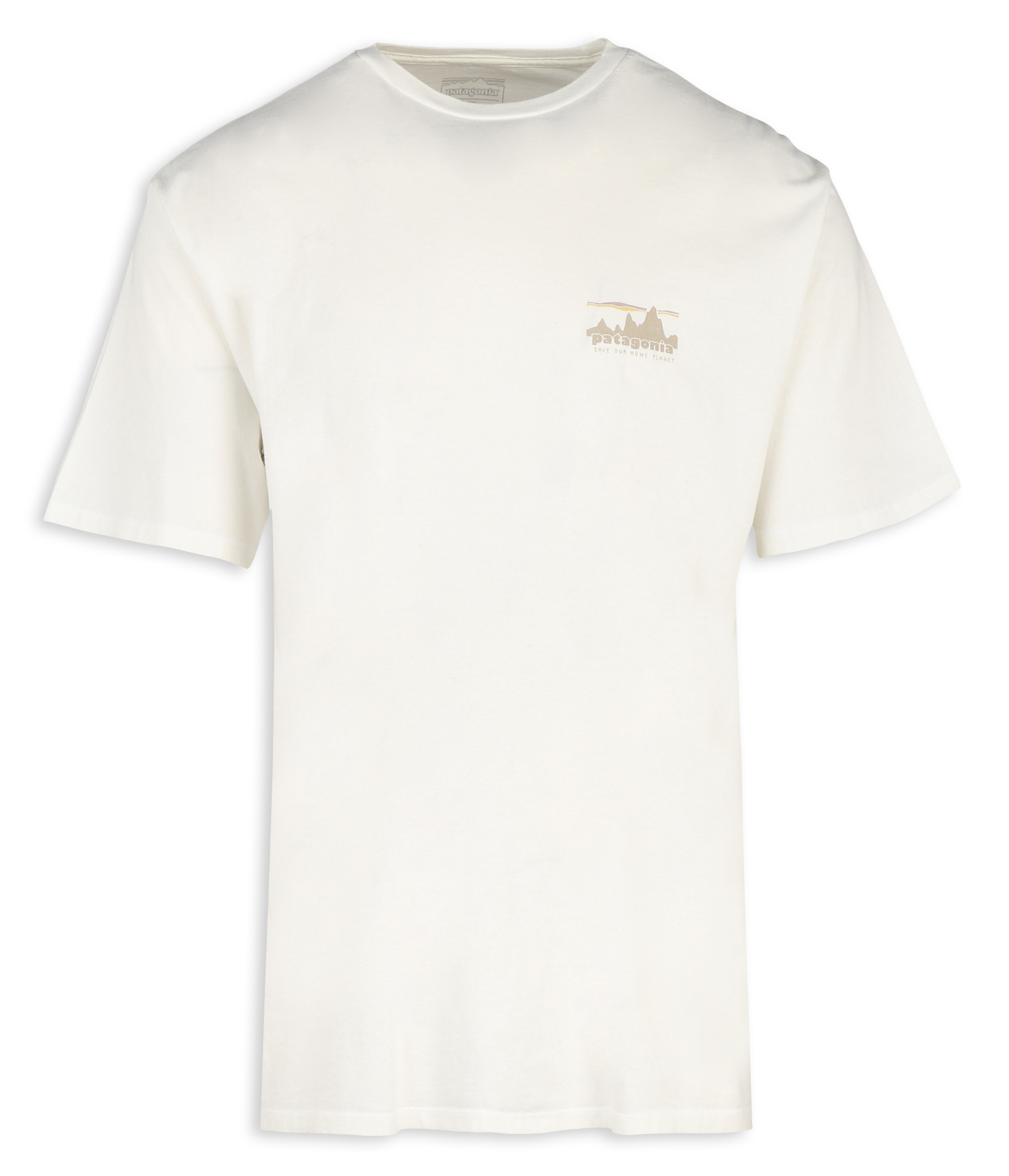 Straight organic cotton T-shirt PATAGONIA White