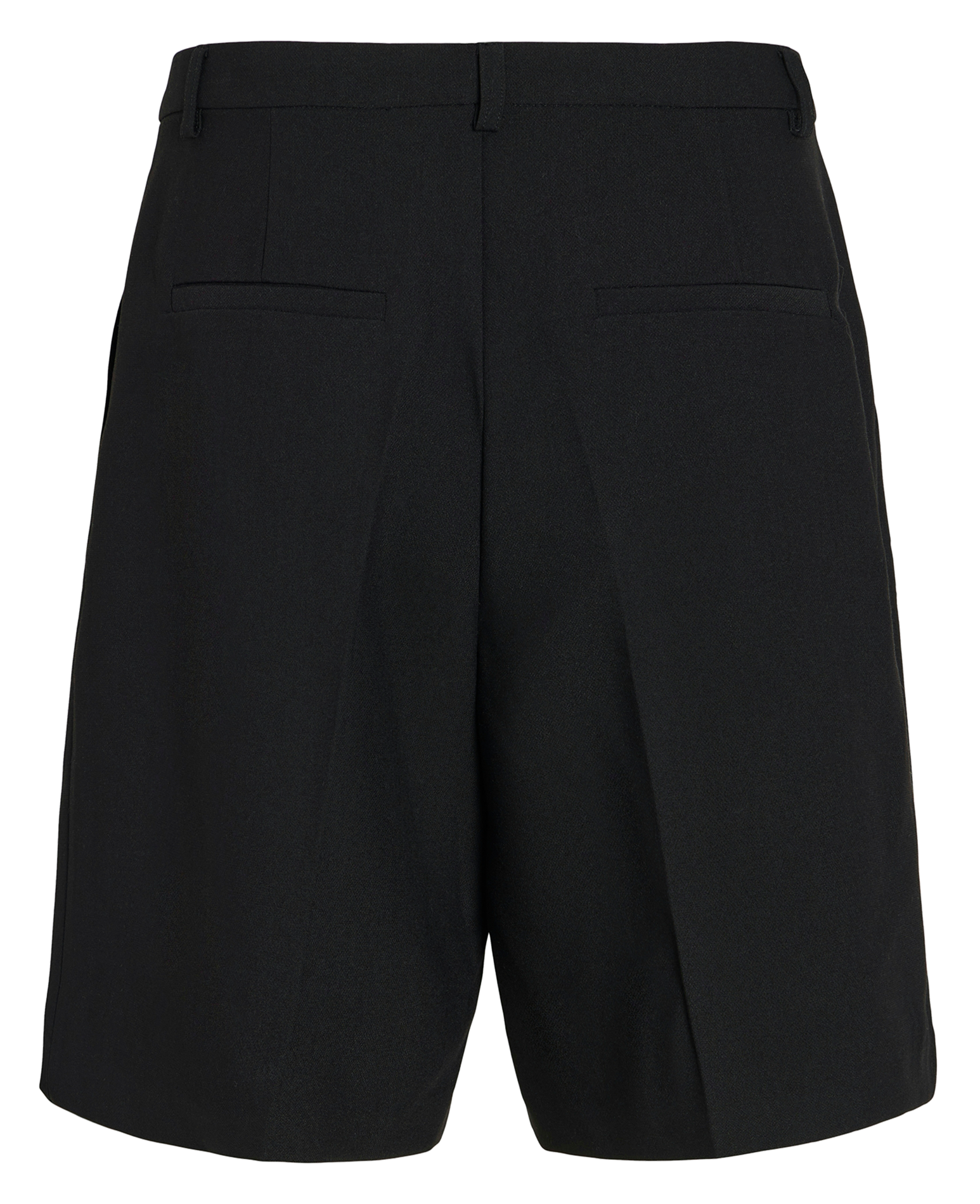Straight-leg shorts with darts VILA Black