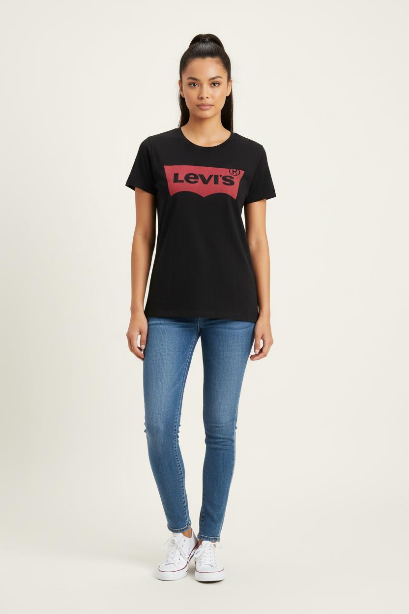 Tommy Badge T-shirt LEVI'S - Seconde main Black