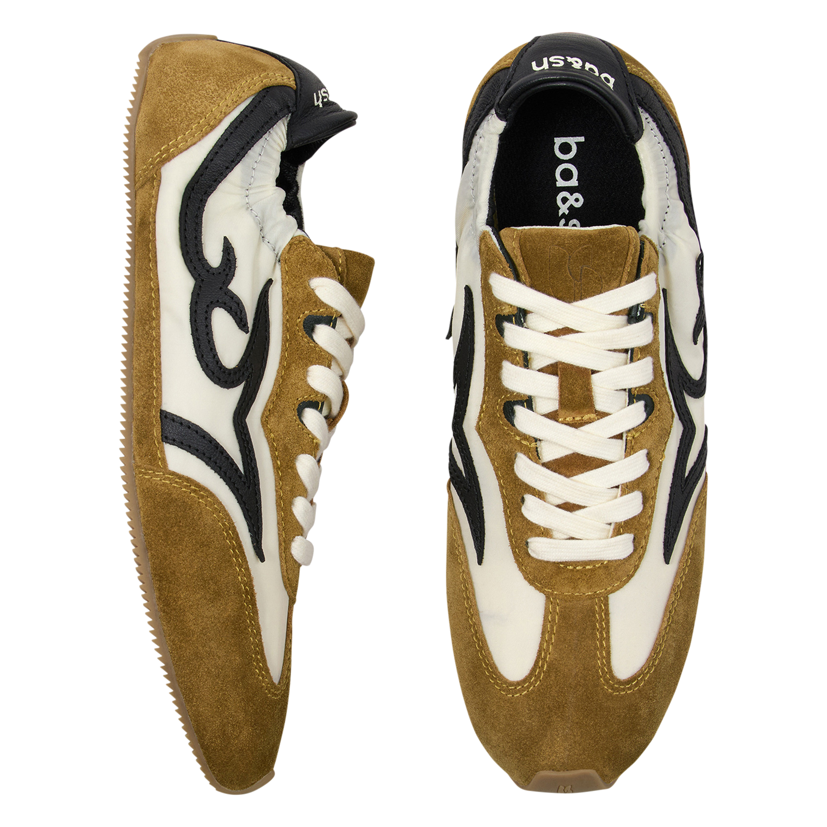 Baskets basses à lacets  BA&SH Jaune