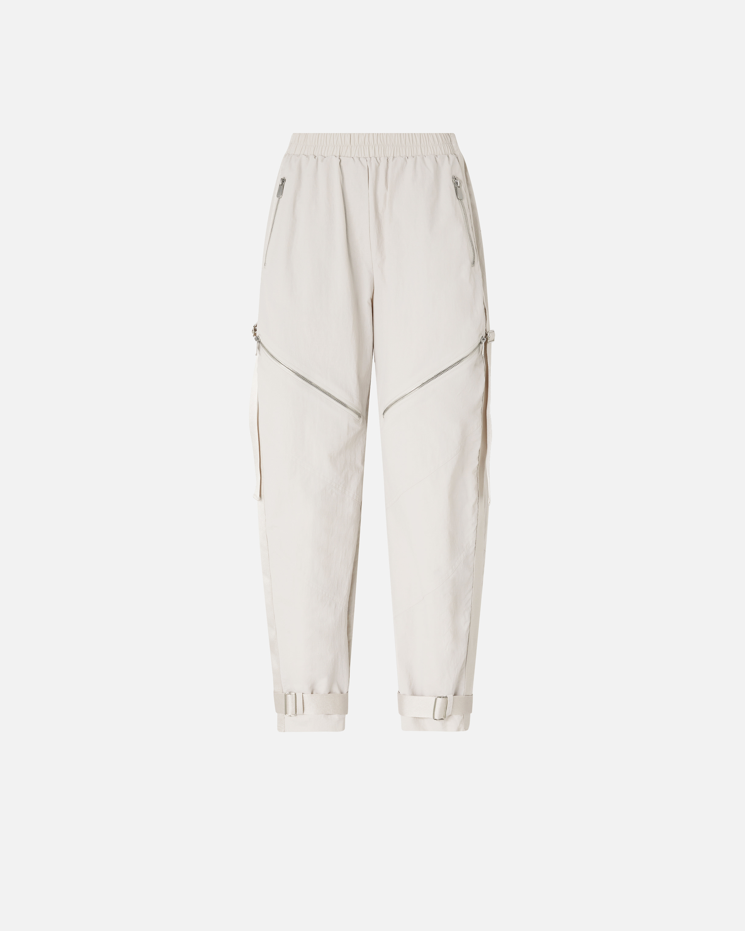 Oversized jogging pants with zip closures PINKO Multicolored