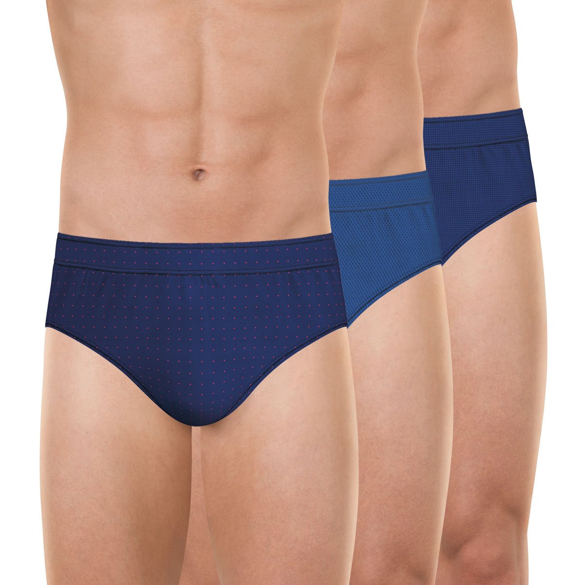 Pack of 10 low-rise briefs EMINENCE Blue