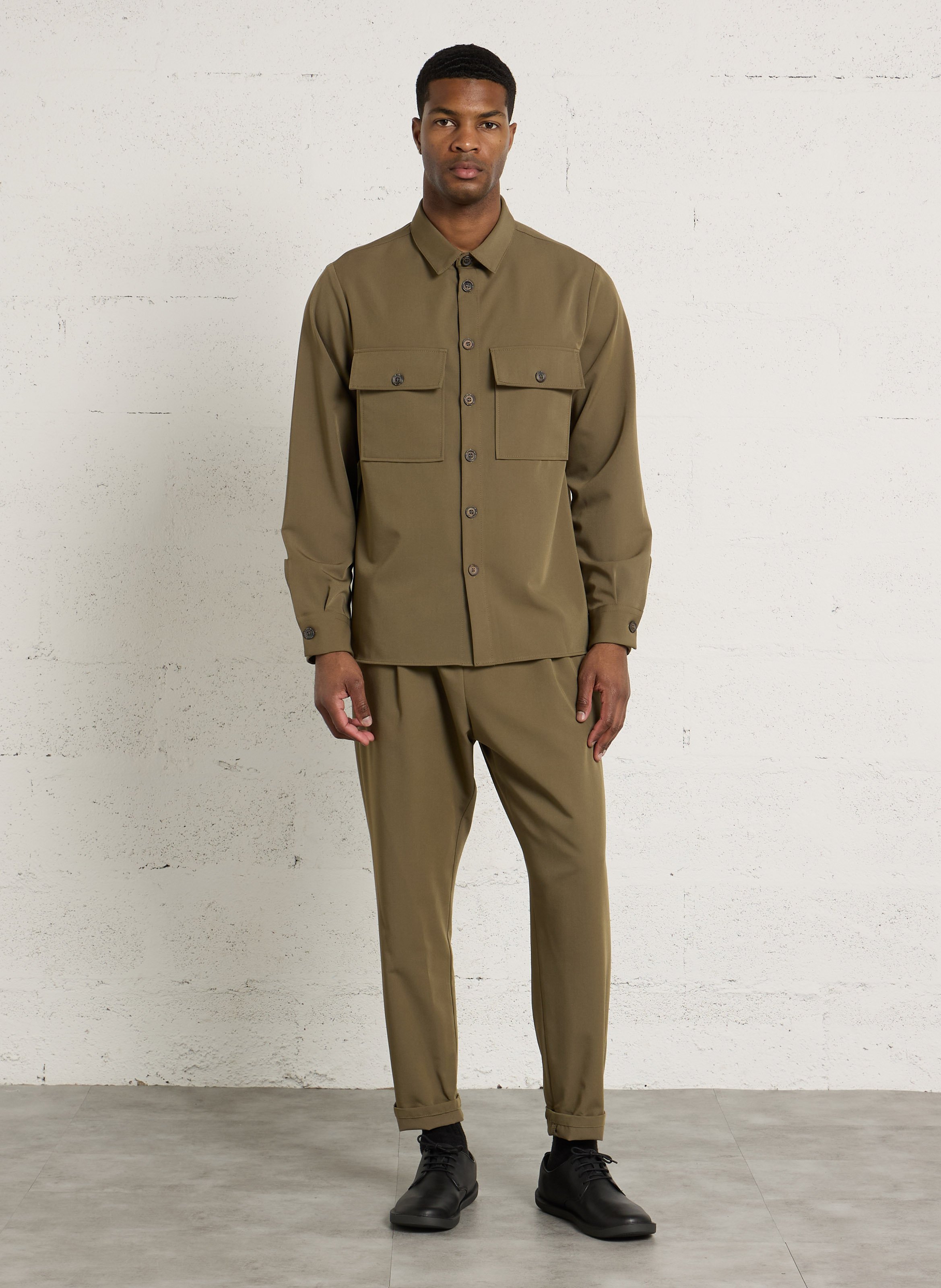 Derby alte in pelle CAMPER Nero