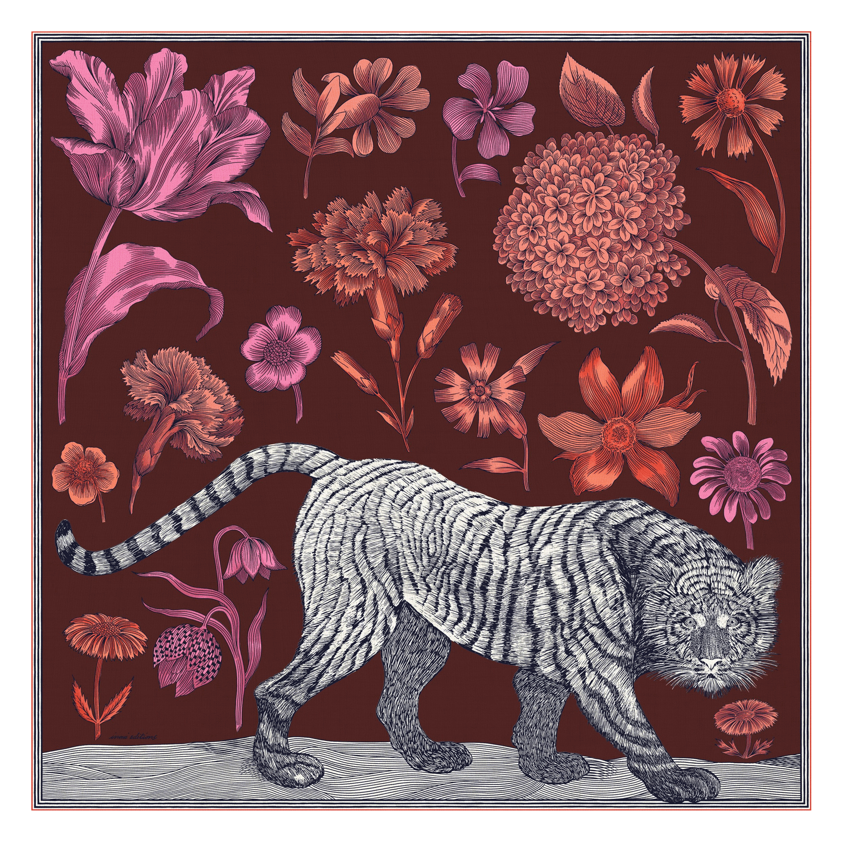 Wollen foulard INOUI EDITIONS