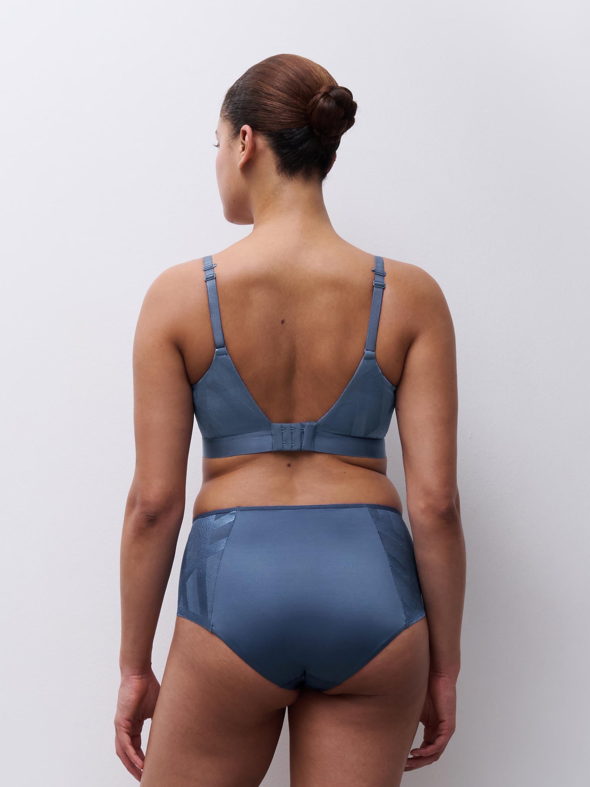 Non-wired support bra CHANTELLE Blue