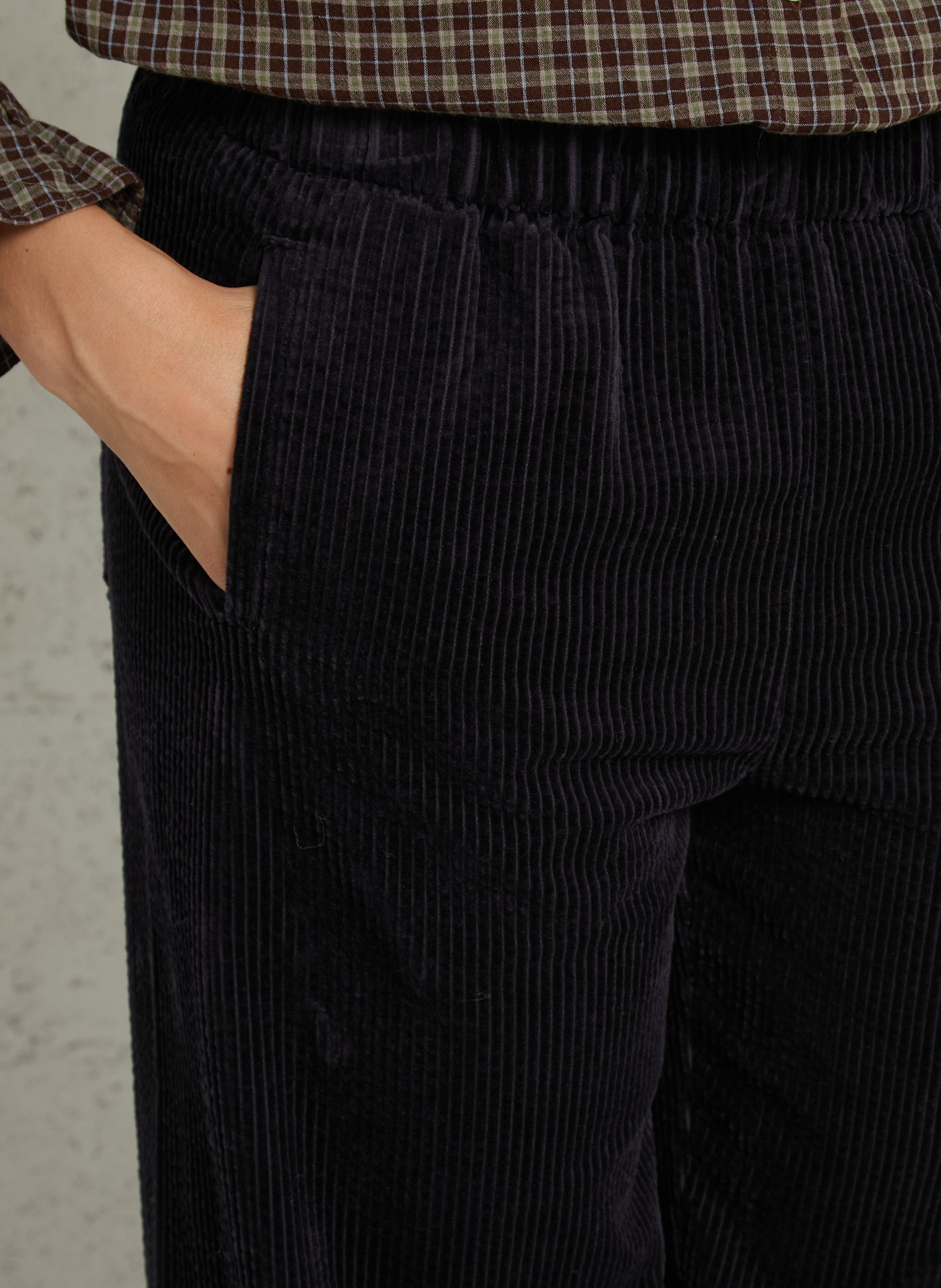 Wide-leg corduroy pants JC SOPHIE Blue