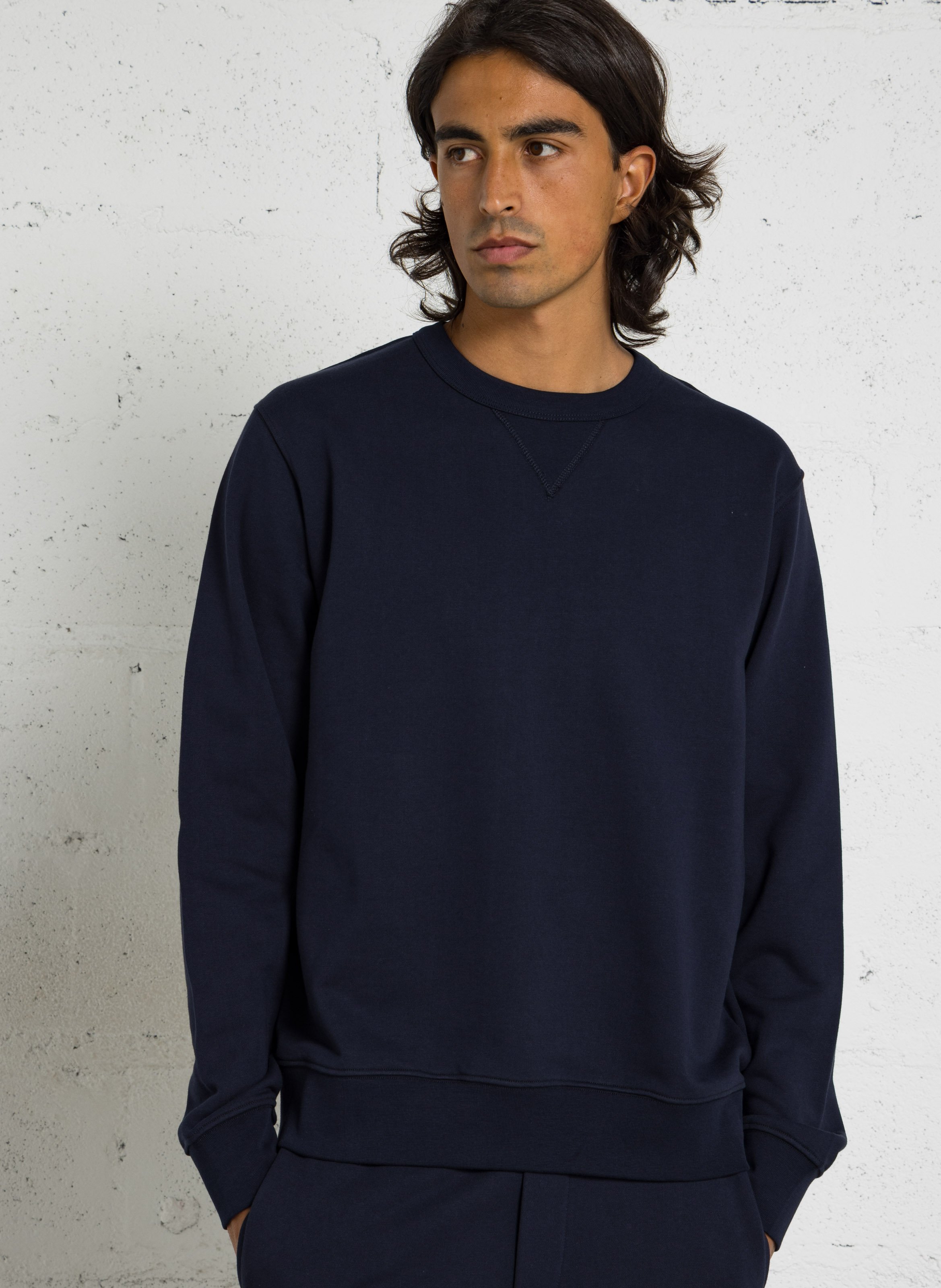Baumwoll-Sweater mit Rundhalsausschnitt AU PRINTEMPS PARIS
