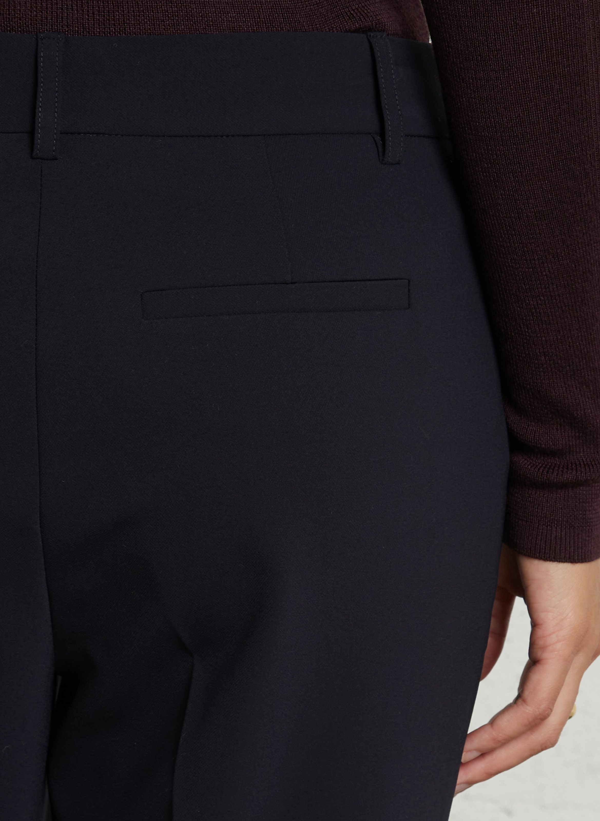 Plain pleated pants MAISON 123 Blue