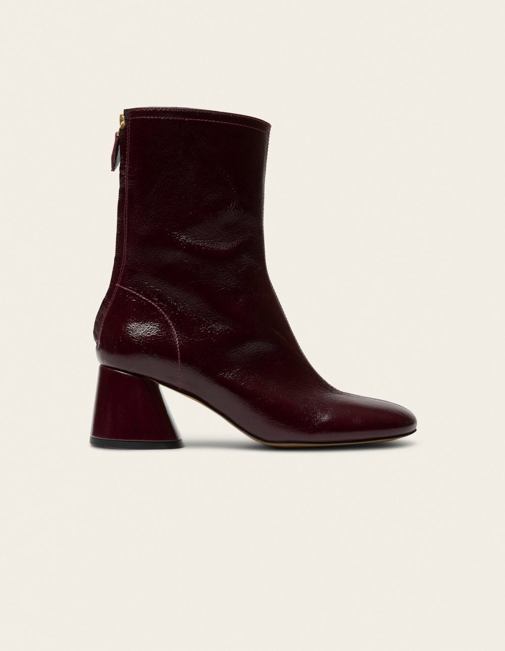 Bottines à talons ODAJE Rouge