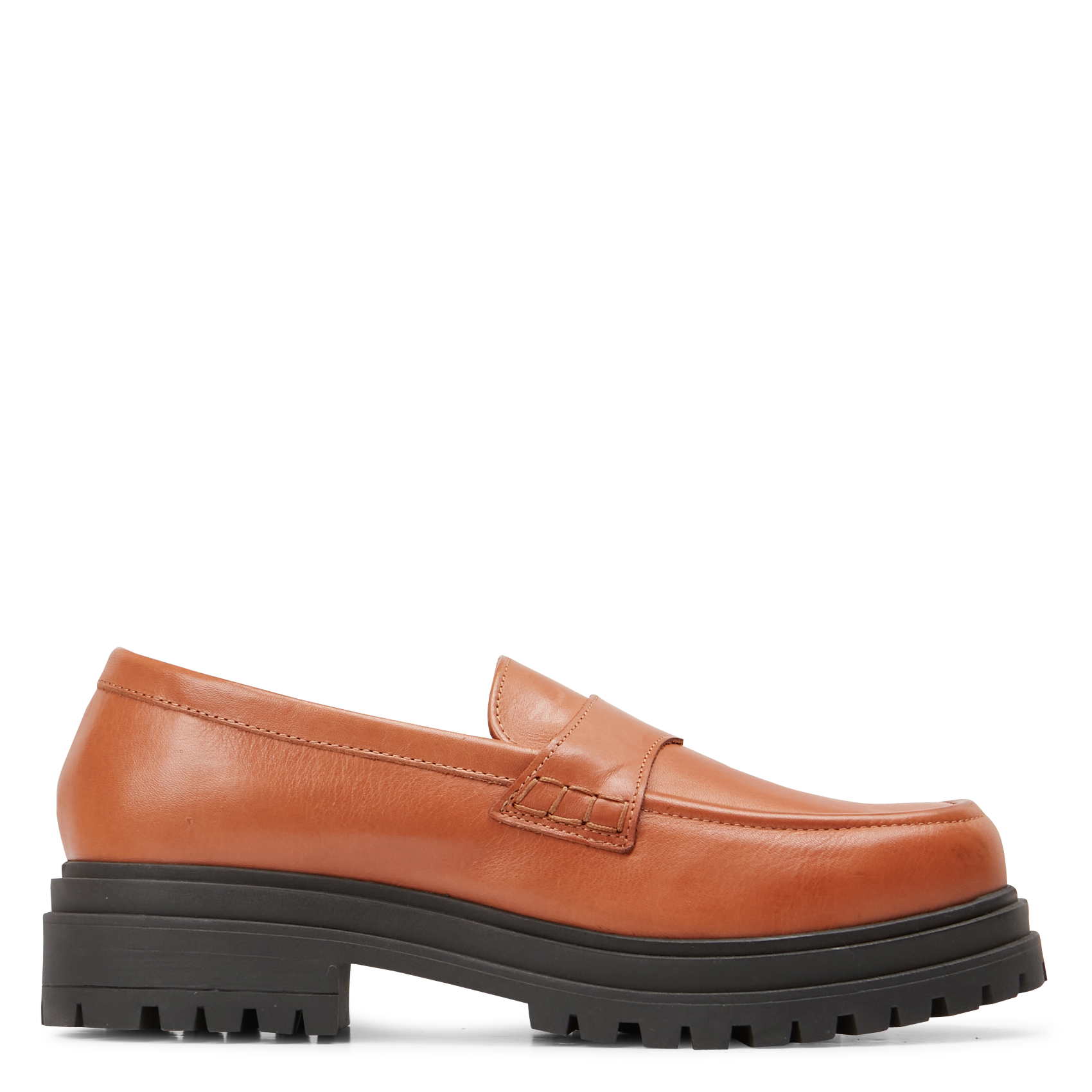 Leather loafers ALOHAS Brown