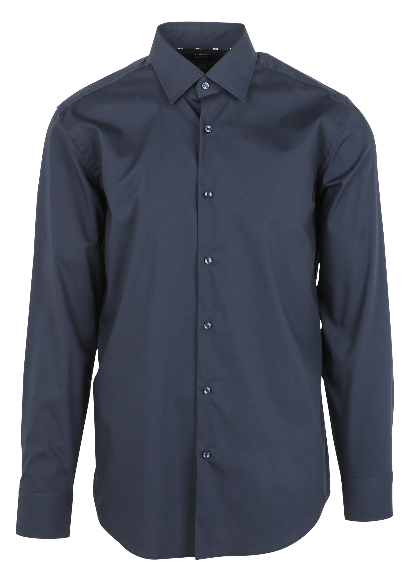 Slim-fit cotton-blend shirt BOSS Blue
