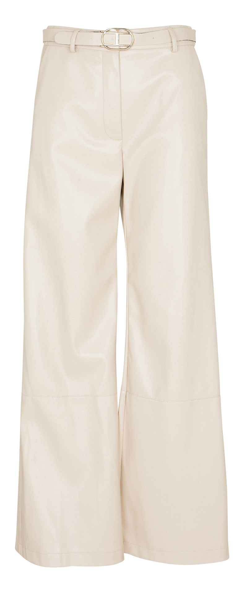 Wide-leg leather-look pants IMPERIAL White