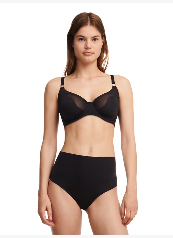 Moulded full-cup bra | Black by CHANTELLE Moulded full-cup bra Black