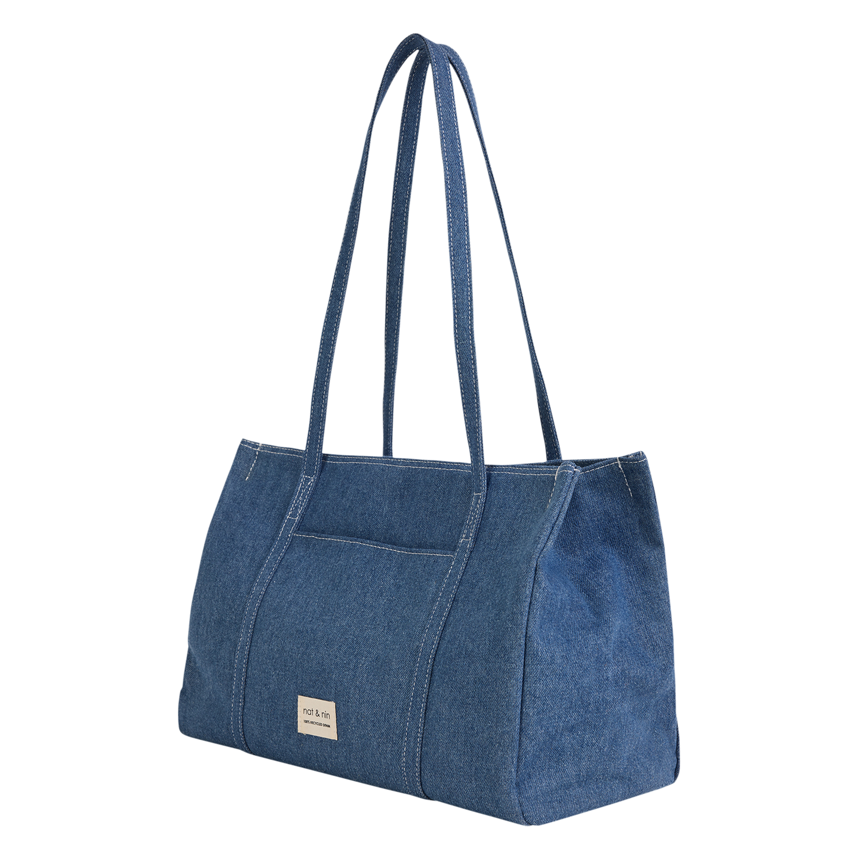 Cabas en dnim NAT & NIN Bleu