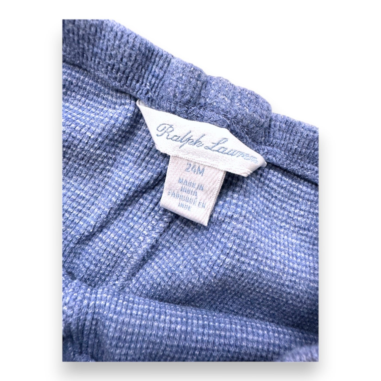 Blue baby pants - 24 months POLO RALPH LAUREN - Seconde Main Blue