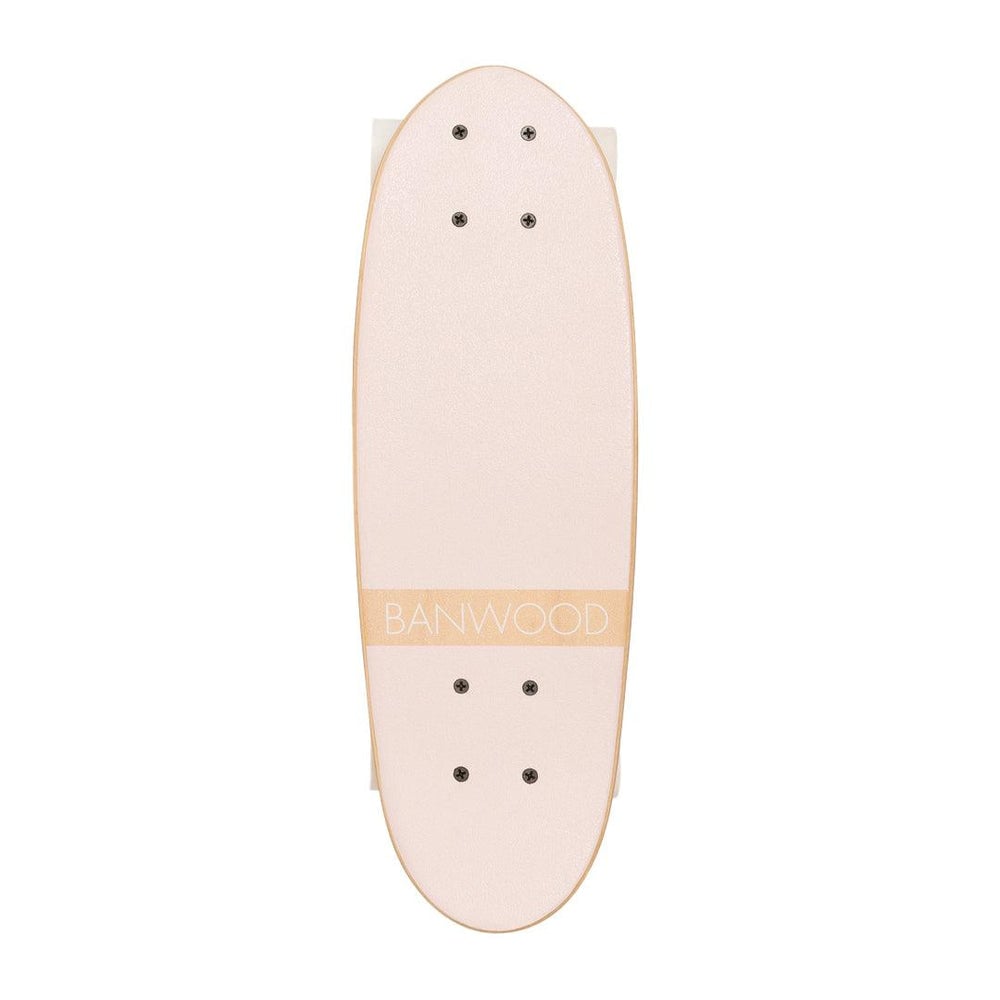 Canadian maple cream skateboard for balance skating 3+ years Banwood Pink