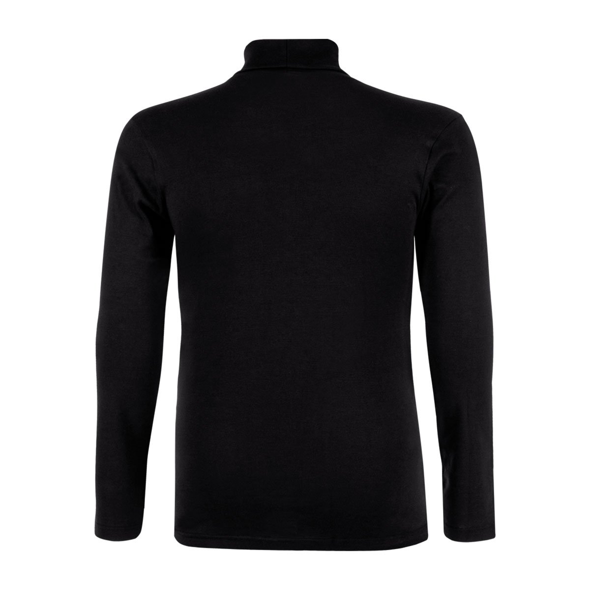 Tee-shirt col roulé manches longues homme pur coton eminence EMINENCE Noir