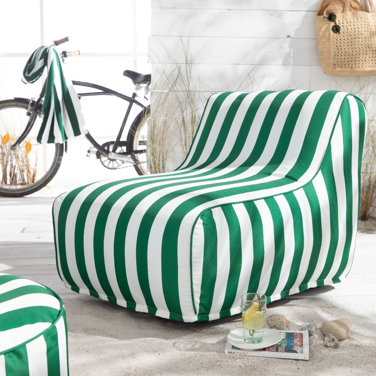 Inflatable armchair FACTORY Green