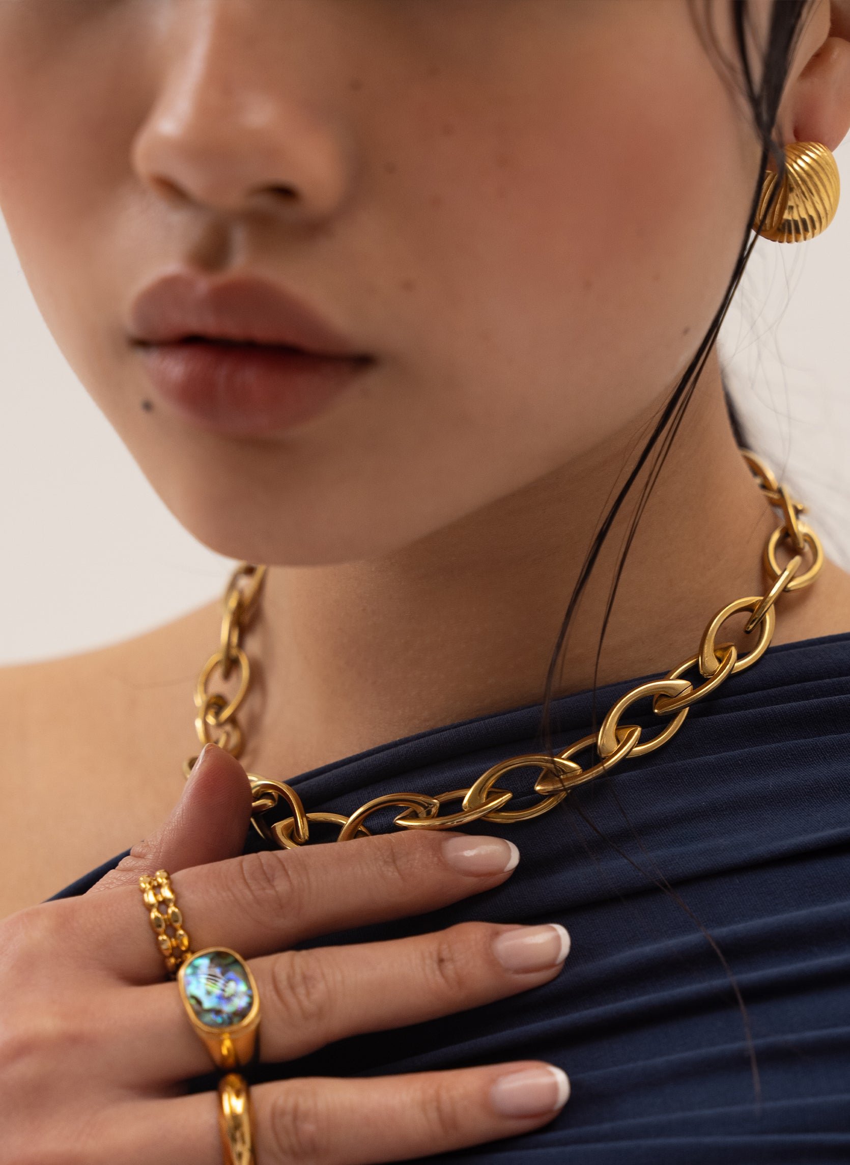 Lezat chain necklace AEC Paris Golden