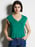Plain V-neck T-shirt VILA