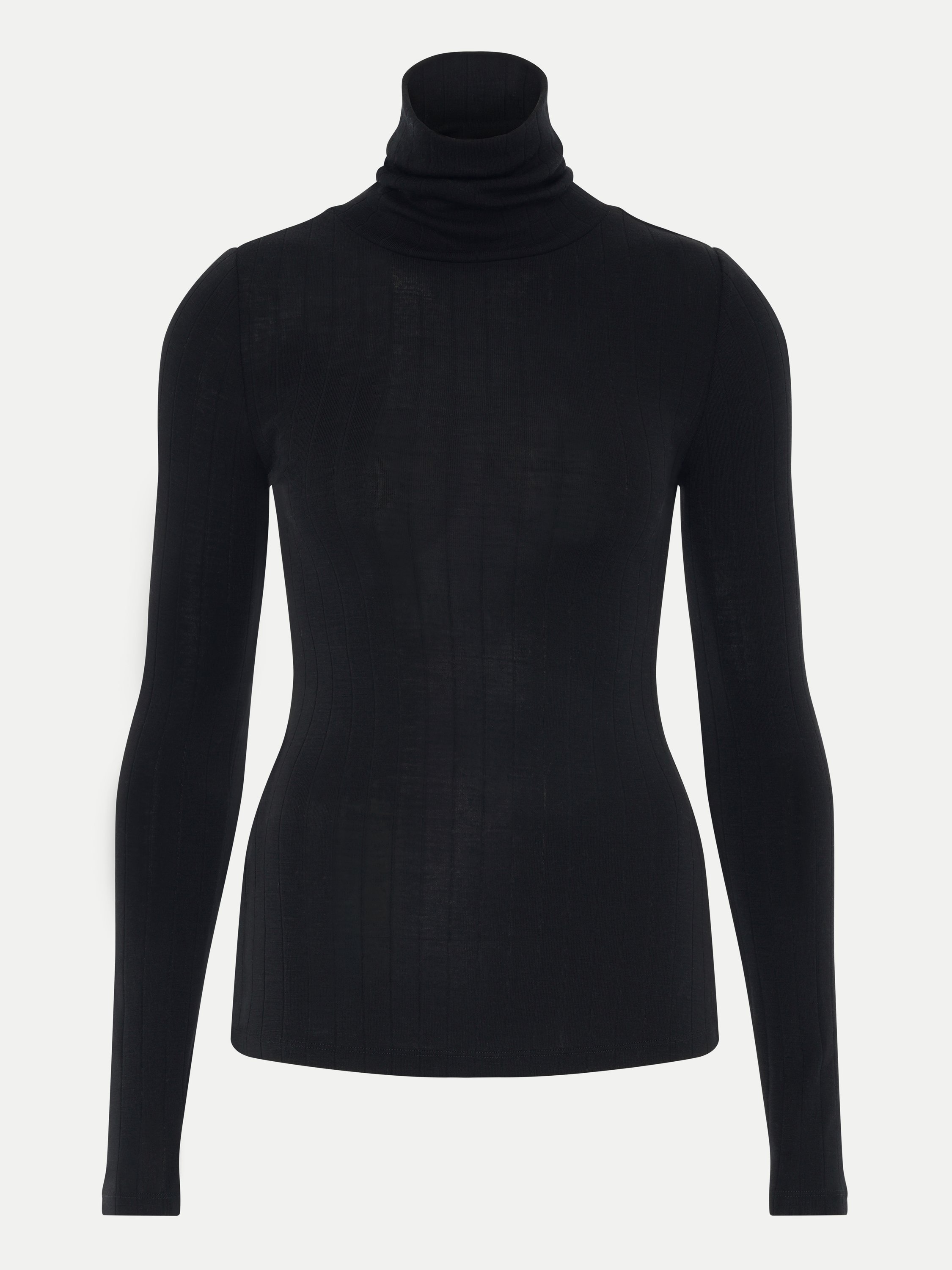 T-shirt manches longues col roulé | Noir CHANTELLE Femme