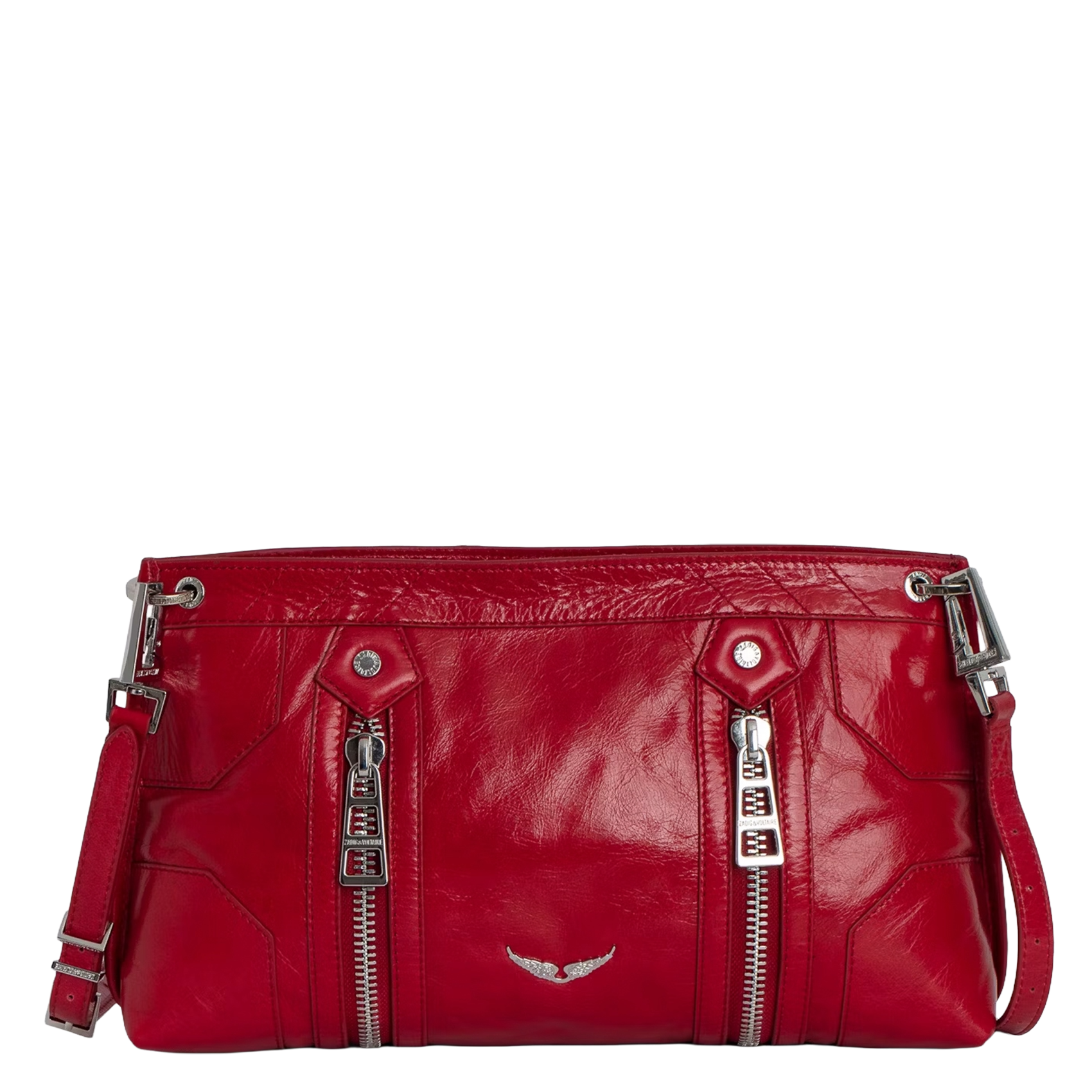 Lakleren schoudertas ZADIG&VOLTAIRE