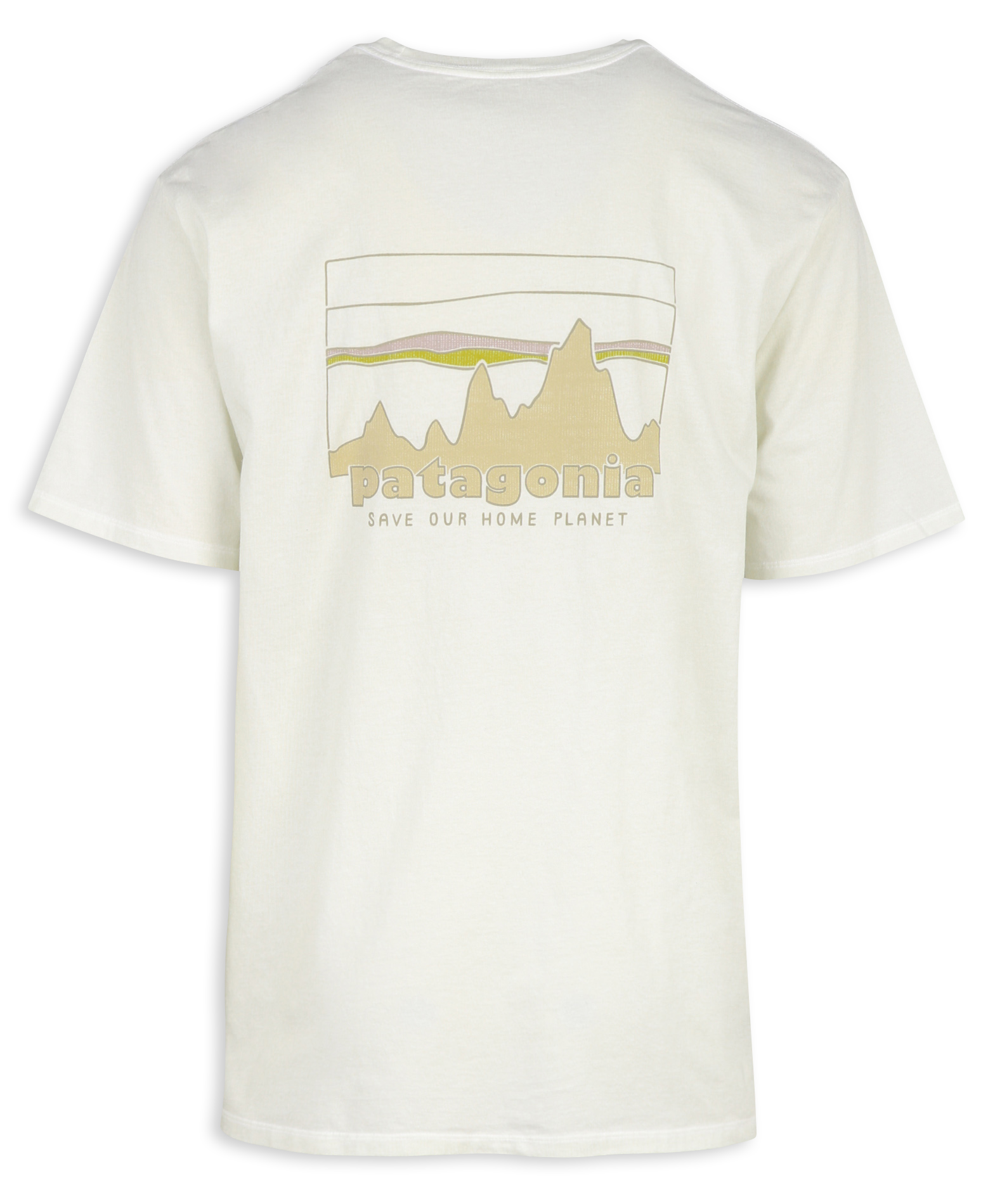 Straight organic cotton T-shirt PATAGONIA White