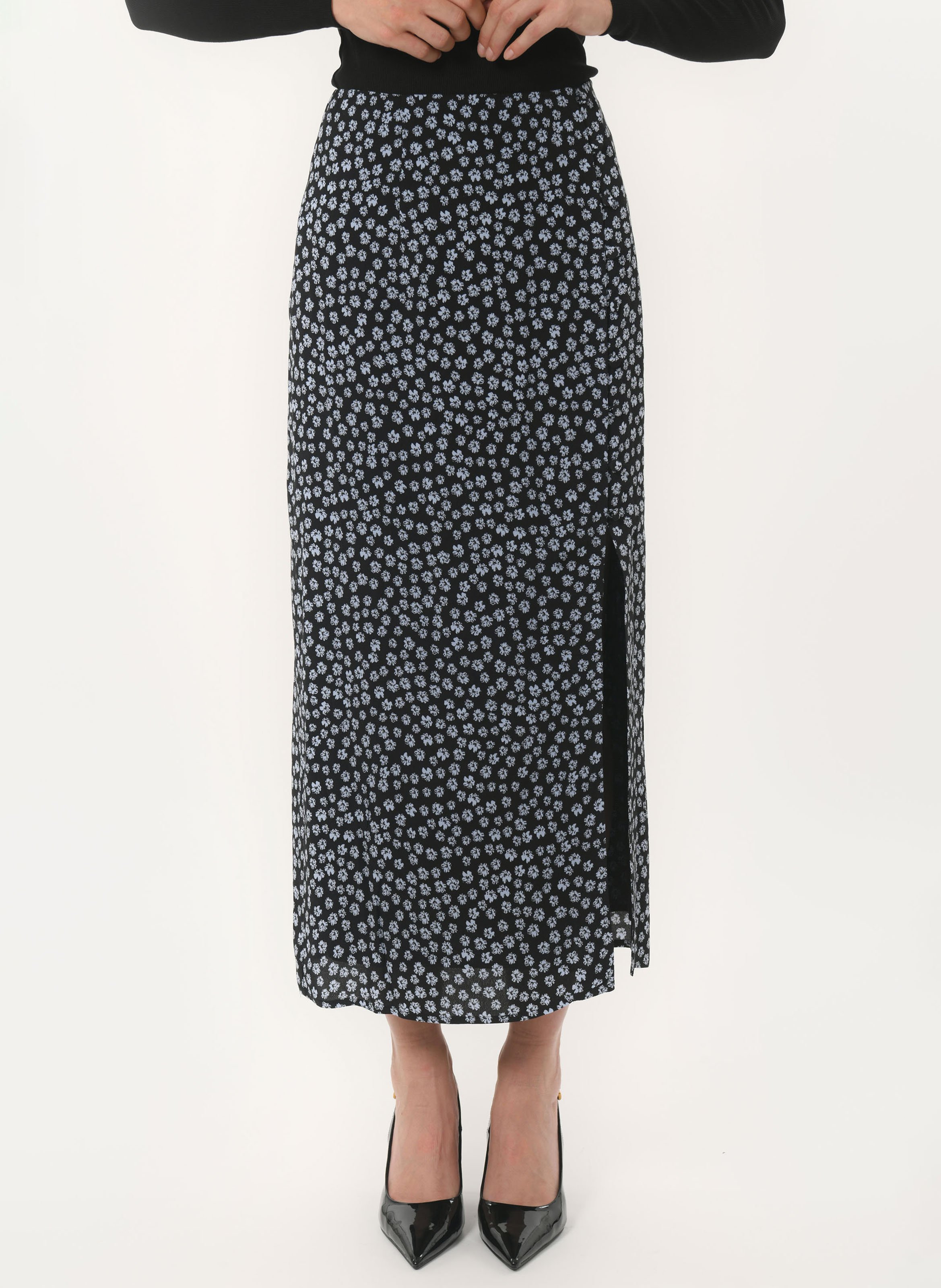 Korte rok met print KOOKAI Zwart