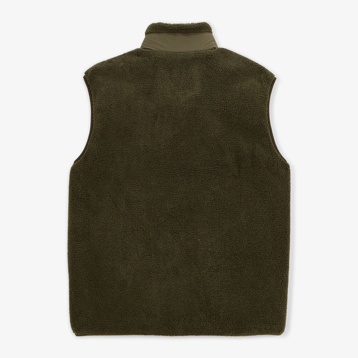 Solid Sleeveless Fleece SERGE BLANCO Green