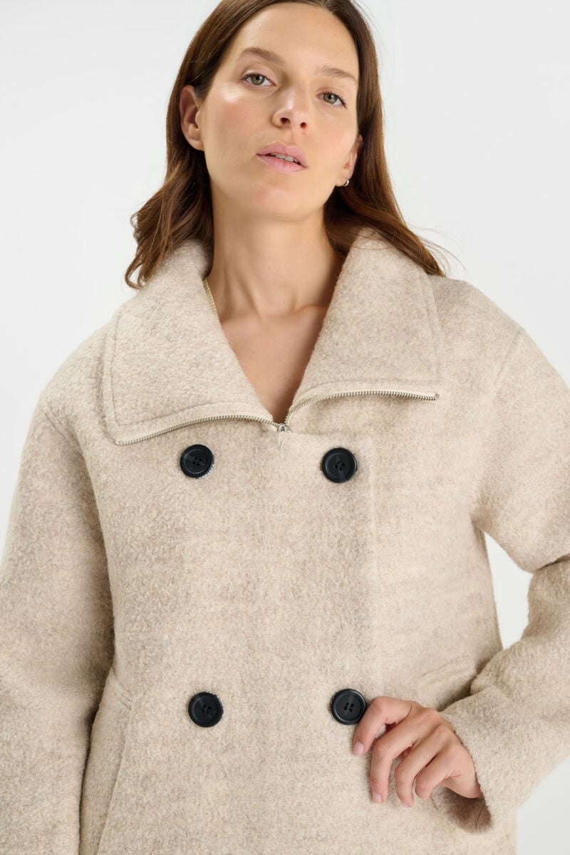 Coat LE TEMPS DES CERISES Beige