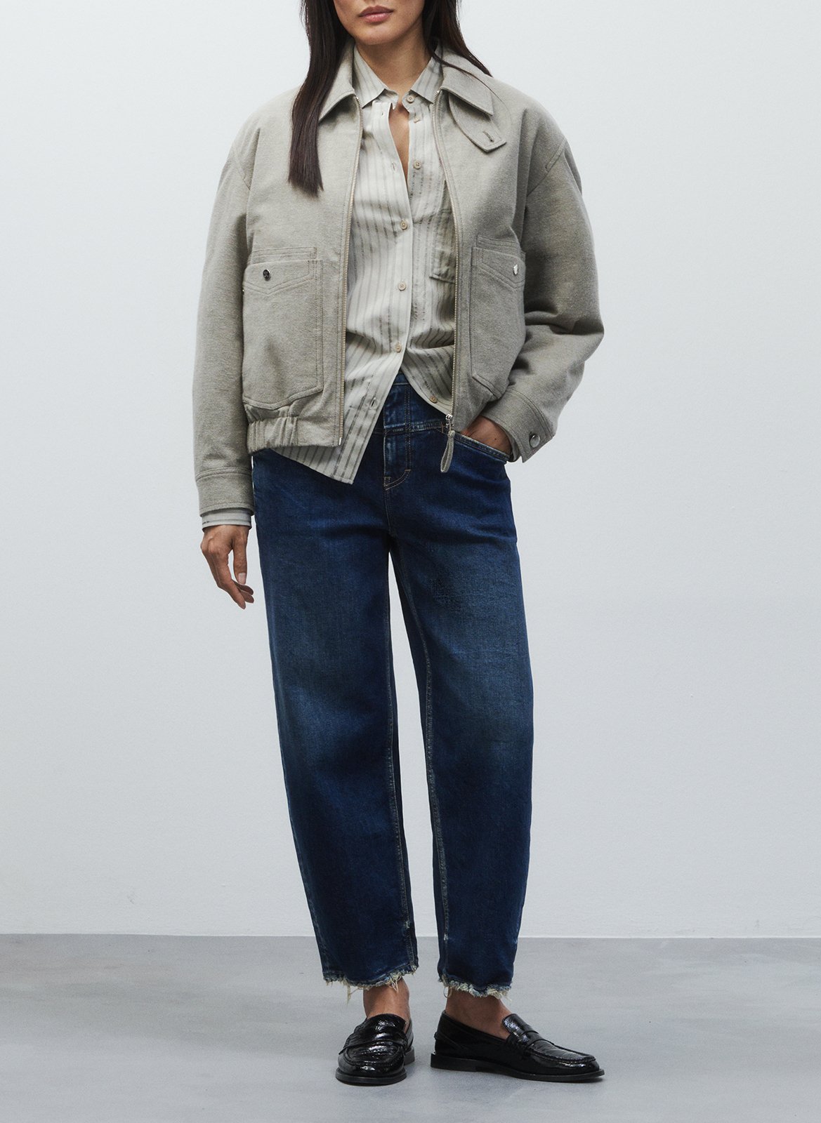 Mom-fit jeans CLOSED Blue