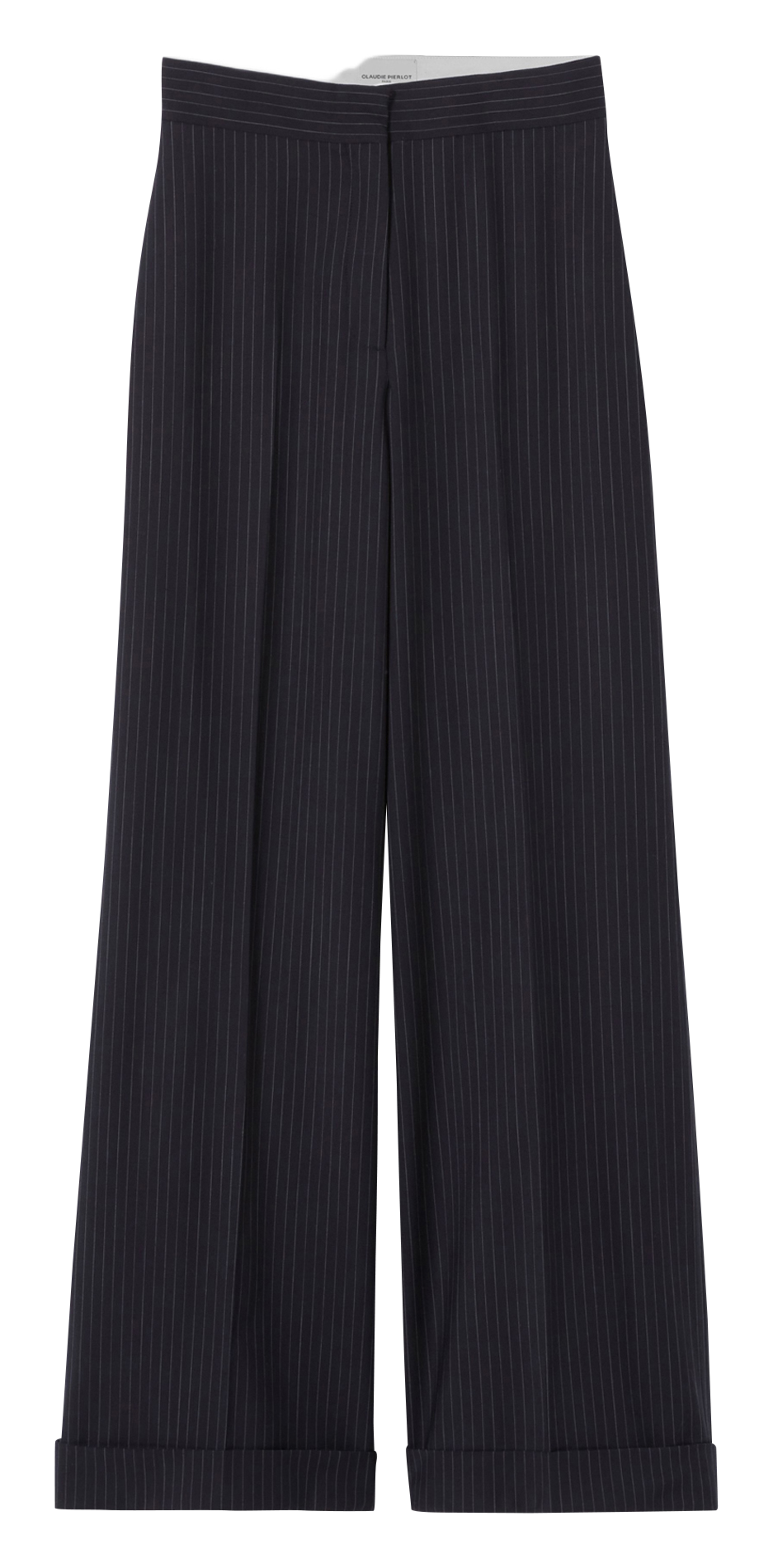 Wide-leg striped wool-blend pants CLAUDIE PIERLOT Multicolored