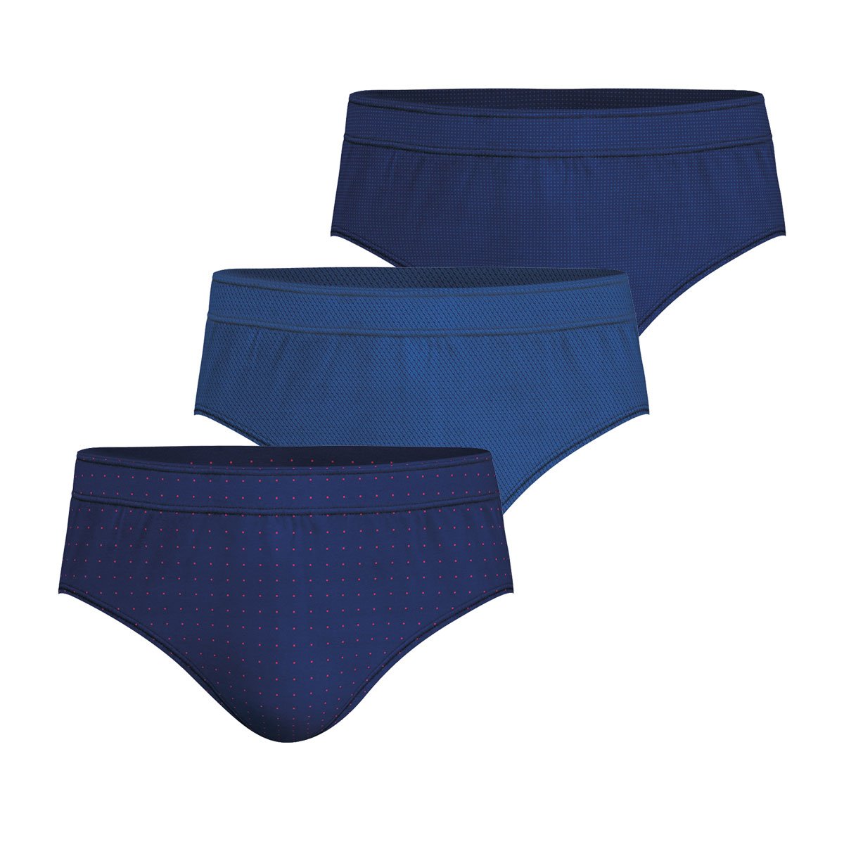 Pack of 10 low-rise briefs EMINENCE Blue
