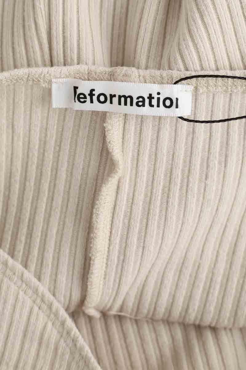 Robe REFORMATION - Seconde Main Beige