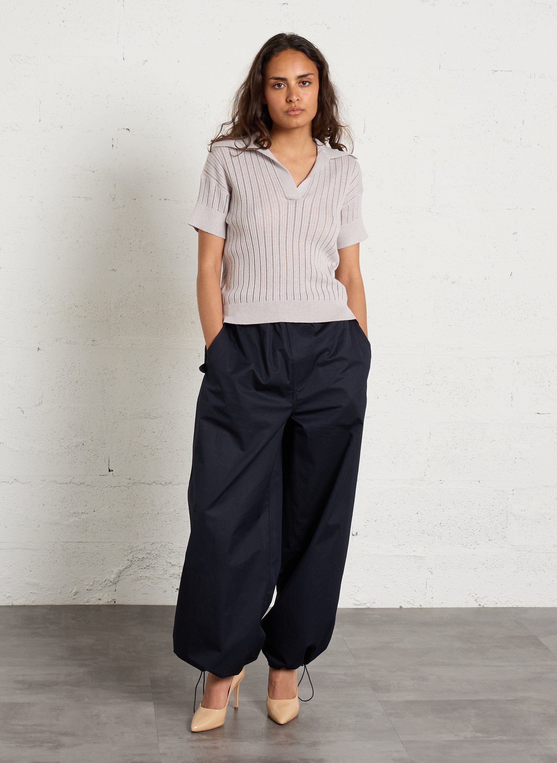 Ella - Lackleder-Pumps COSMOPARIS Beige