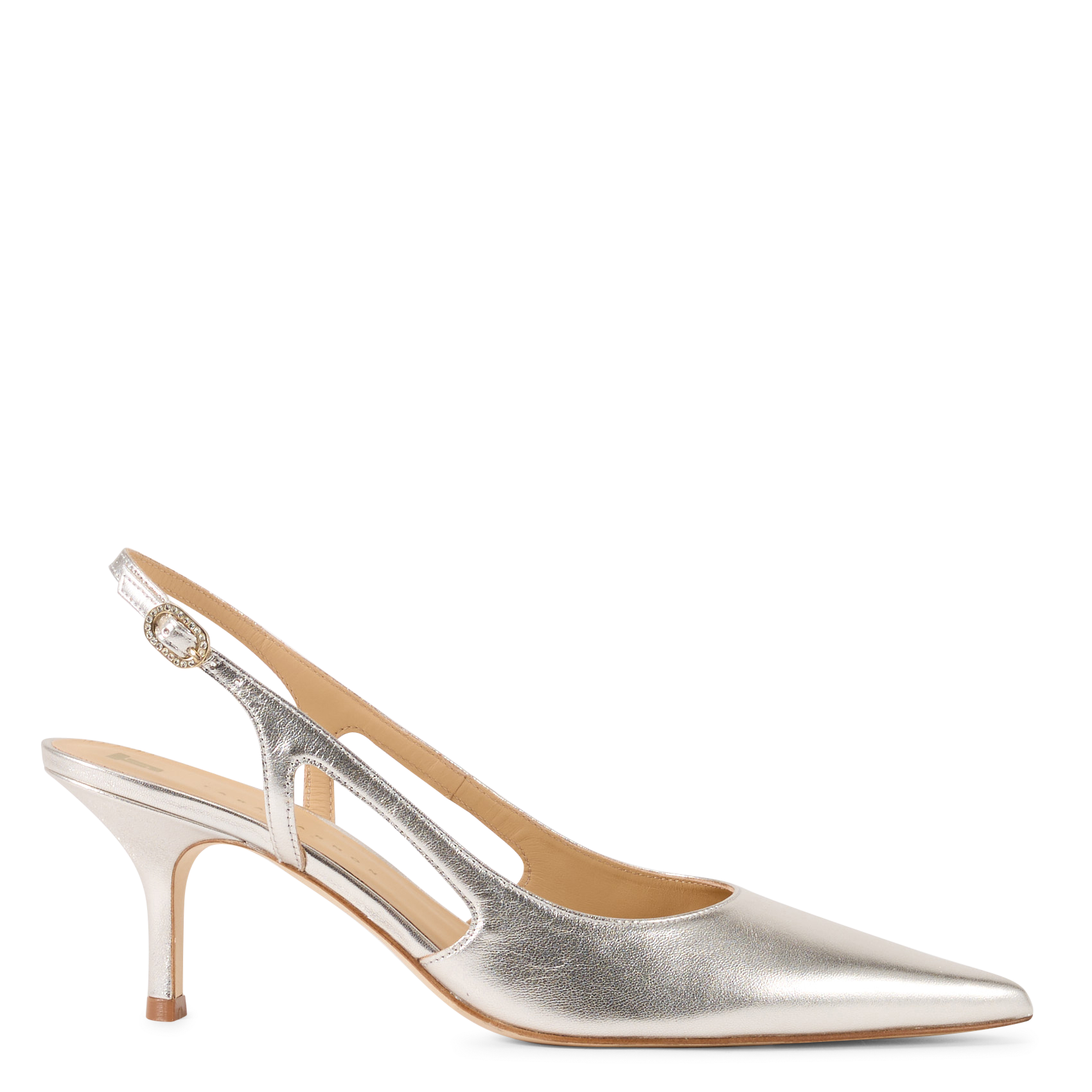 Glansleren pumps TARA JARMON Goudkleurig