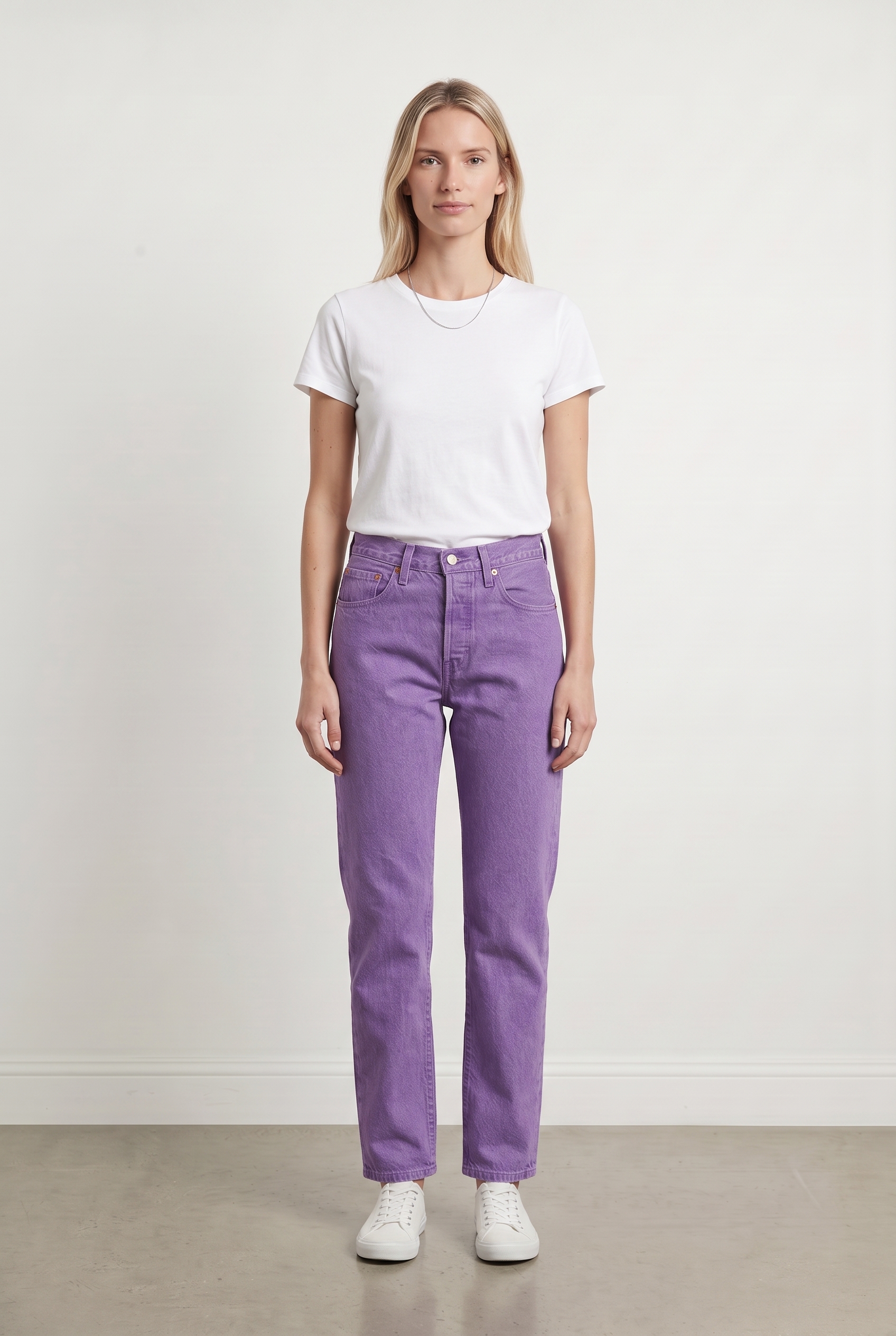 Jeans LEVI'S - Seconde main Purple