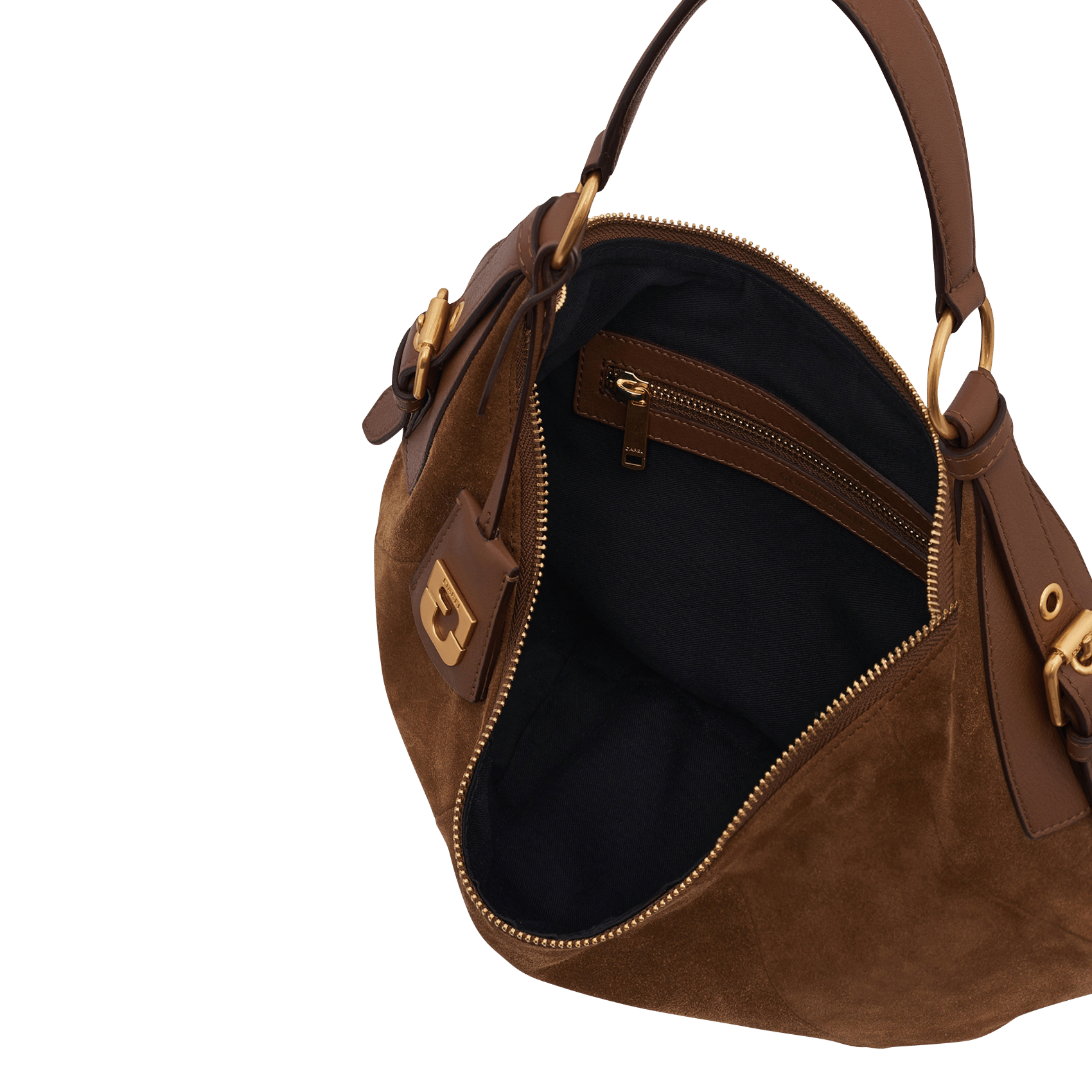Leren schoudertas GERARD DAREL Bruin