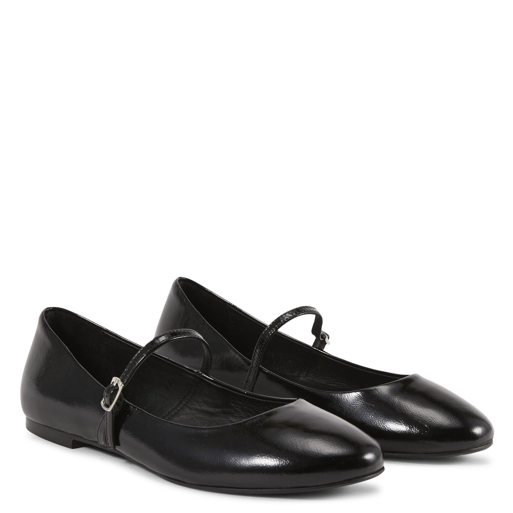 Ballerina's met fluwelen bandje | Zwart MELLOW YELLOW Dames