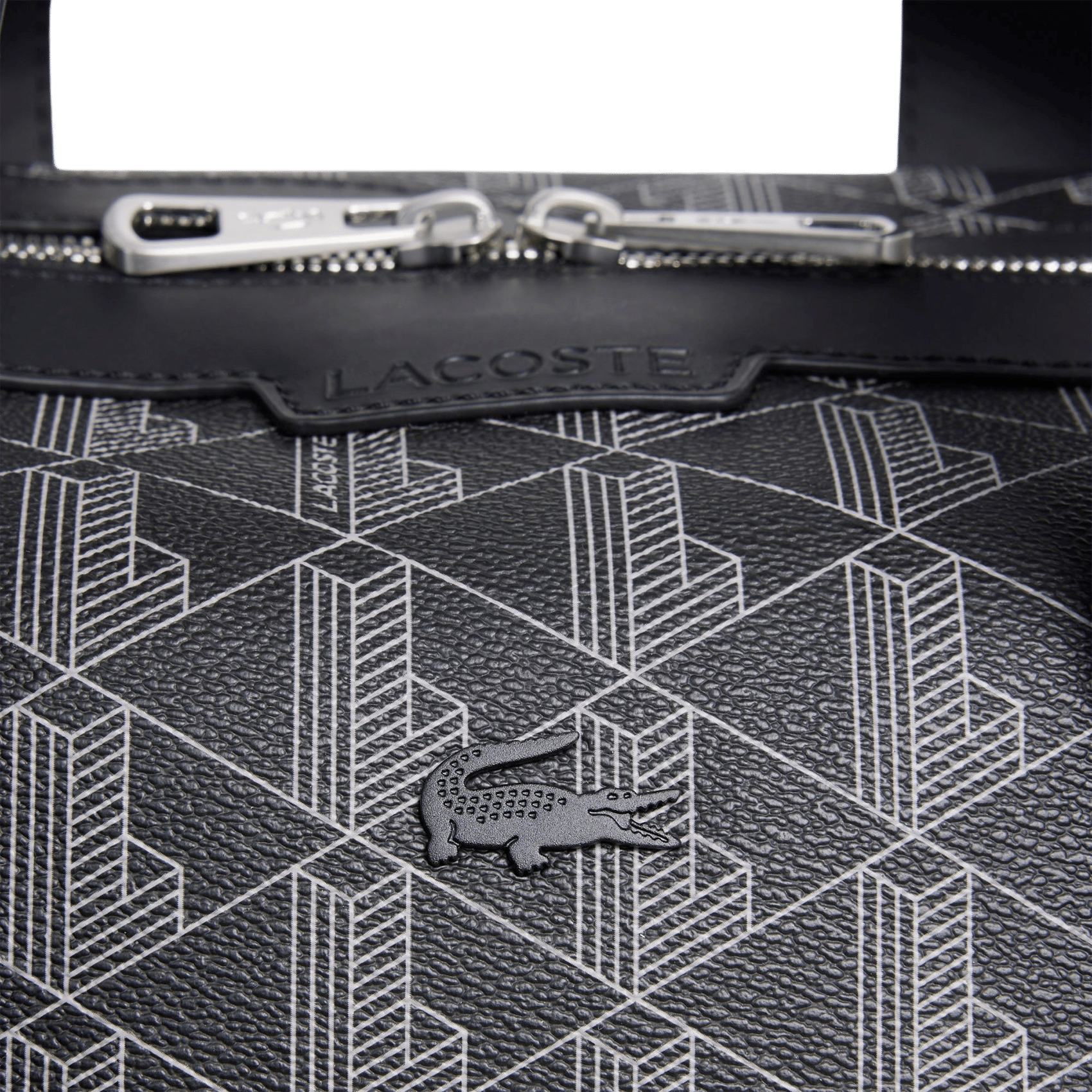 Sac week-end The Blend LACOSTE Schwarz