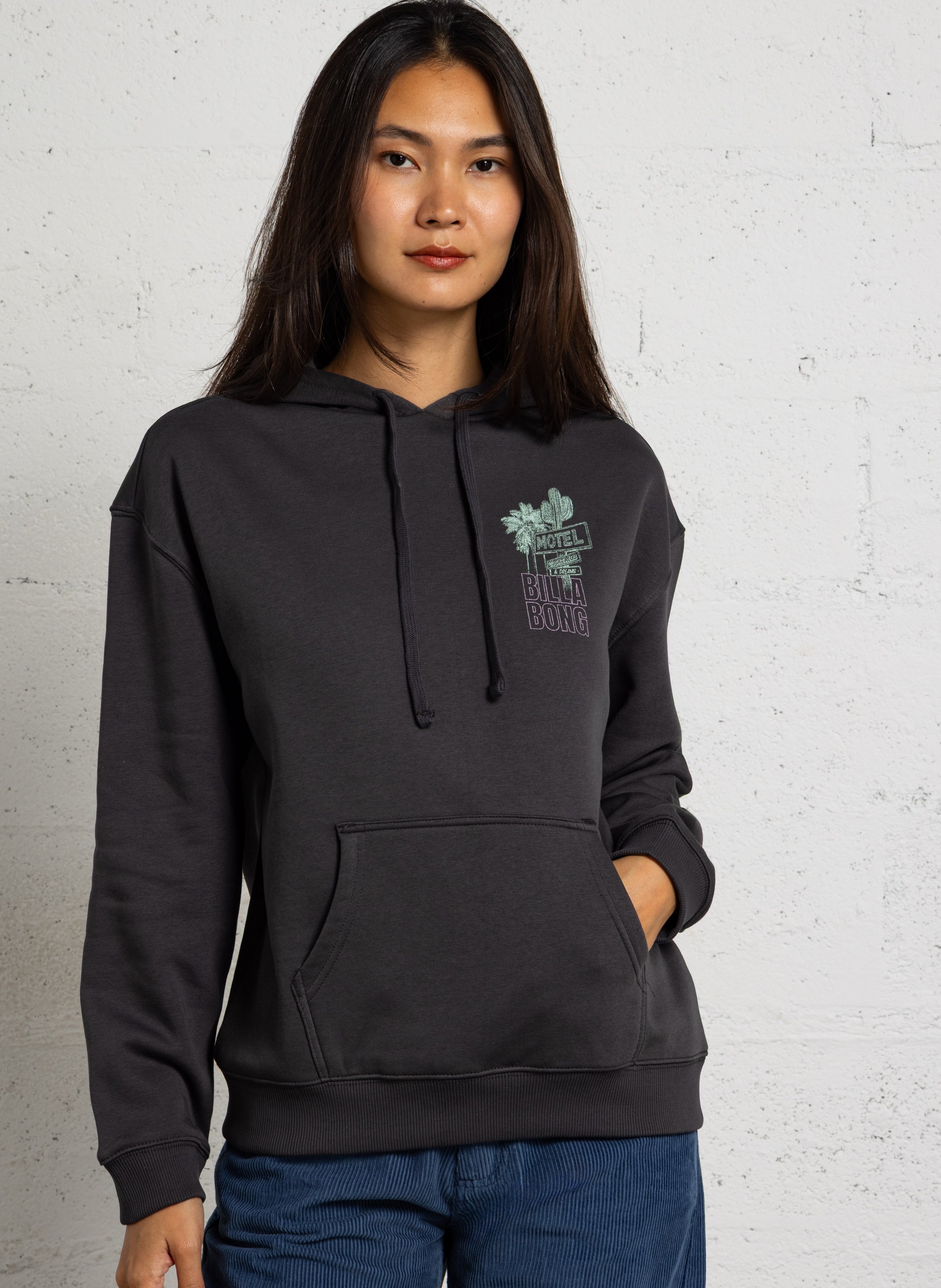 Oversized hoodie BILLABONG Black
