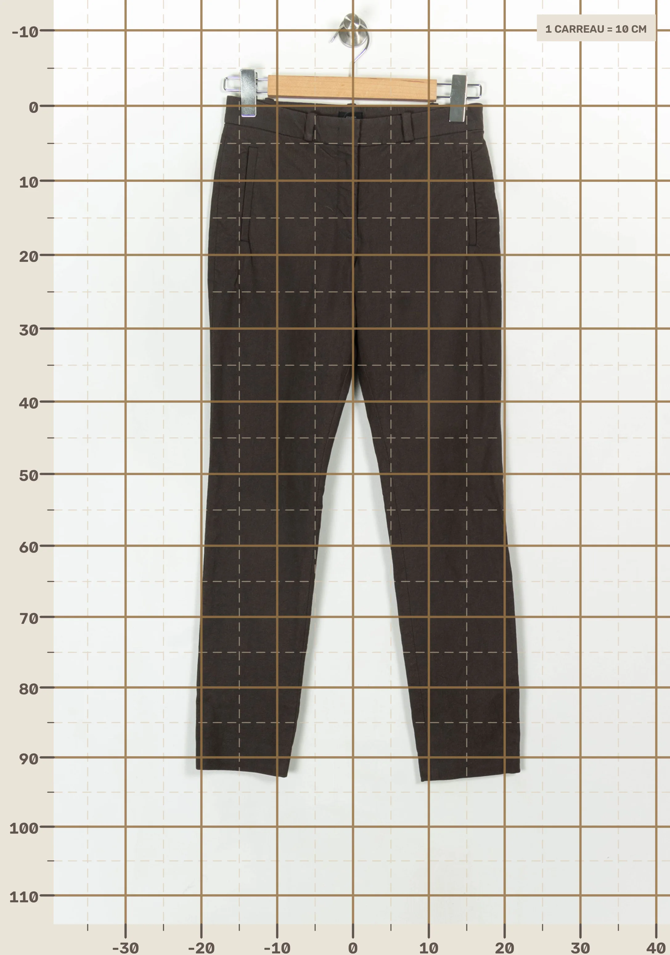 Pants JOSEPH - Seconde Main Brown
