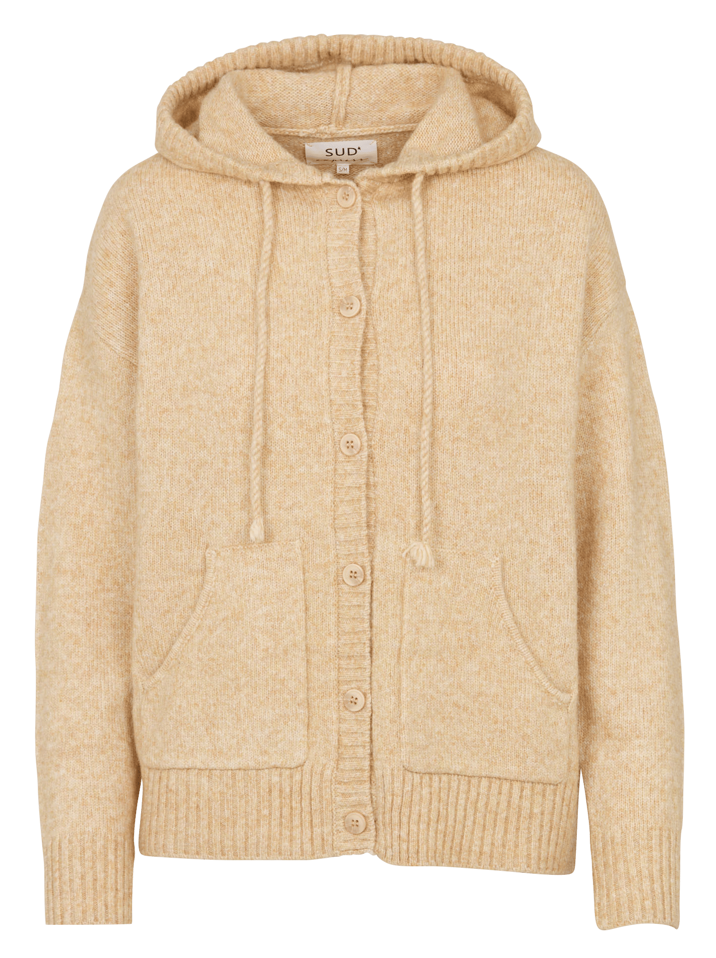 Straight hooded cardigan SUD EXPRESS