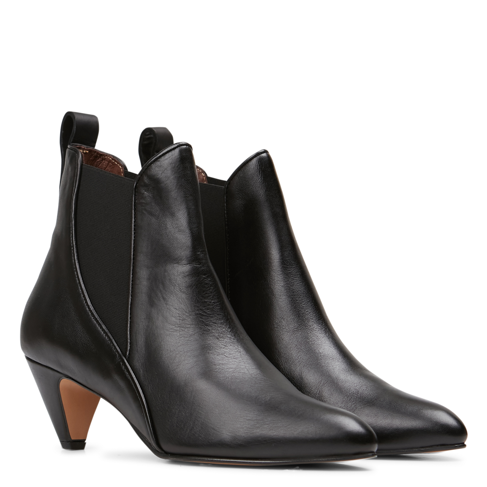 Bottines en cuir ANONYMOUS COPENHAGEN Noir