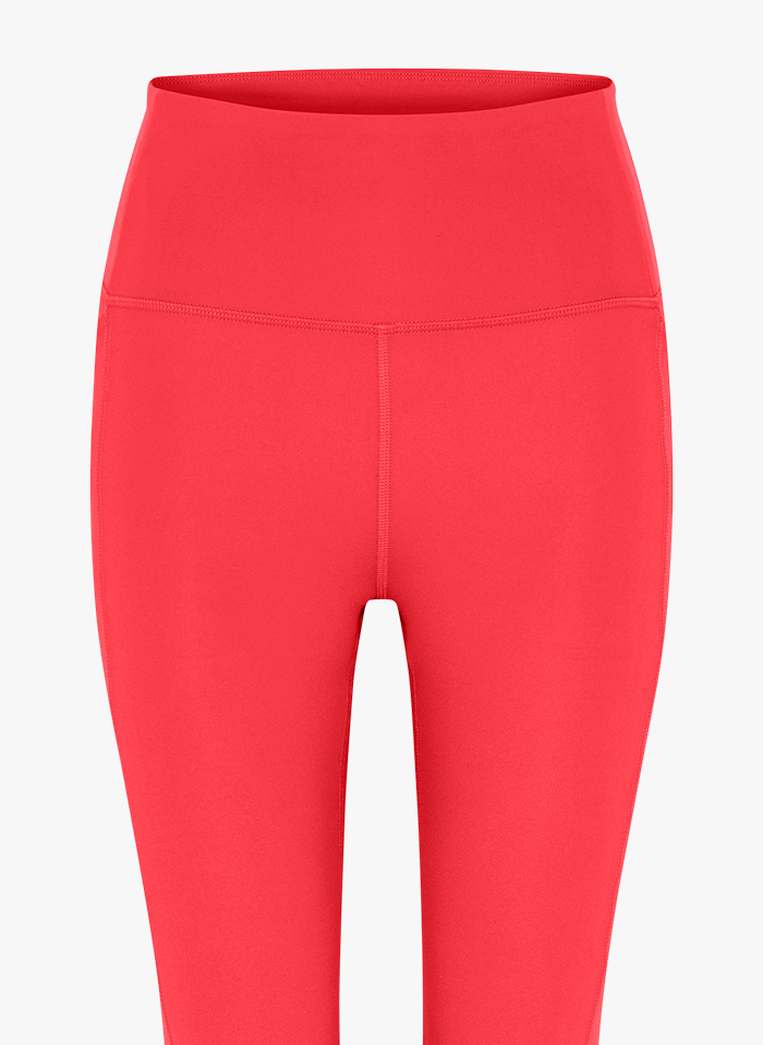Compression Leggings With Pockets Cherry Girlfriend Collective - Women