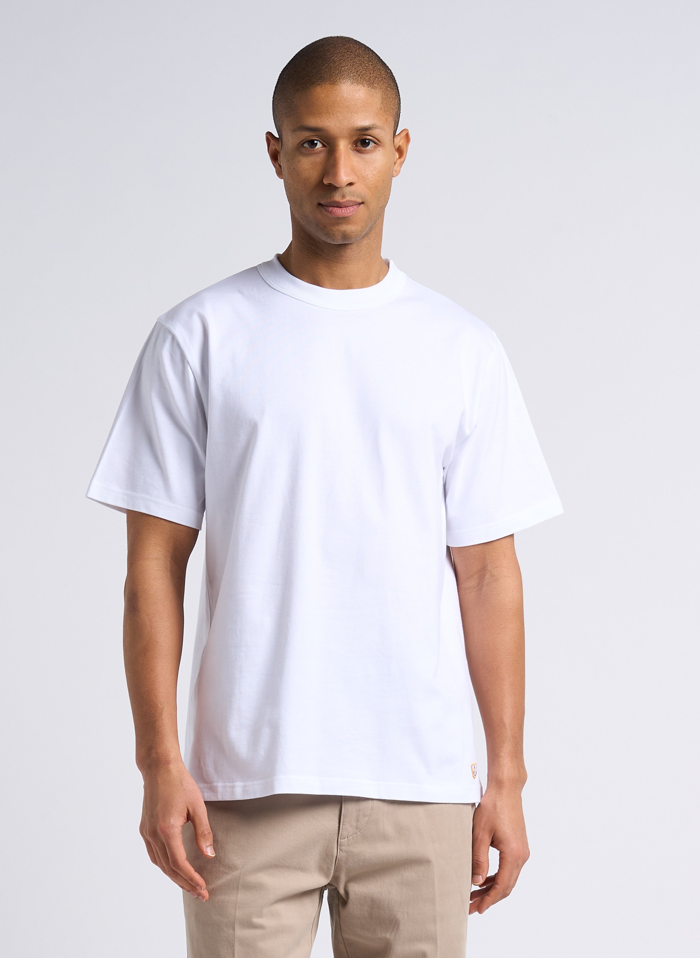 Tee-shirt droit ras du cou en coton bio ARMOR LUX