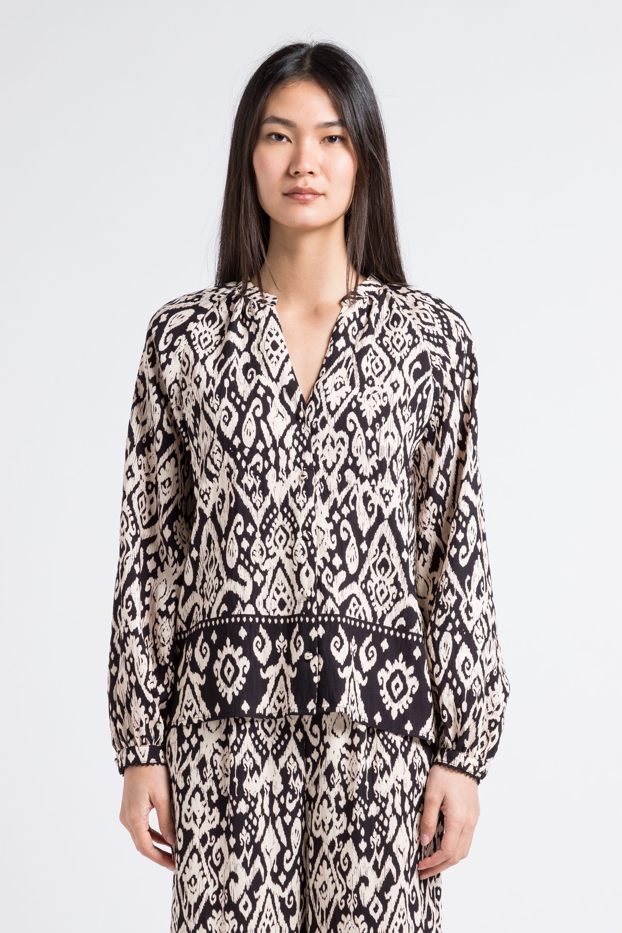 Blouse droite imprimée  LA PETITE ETOILE Multicolore